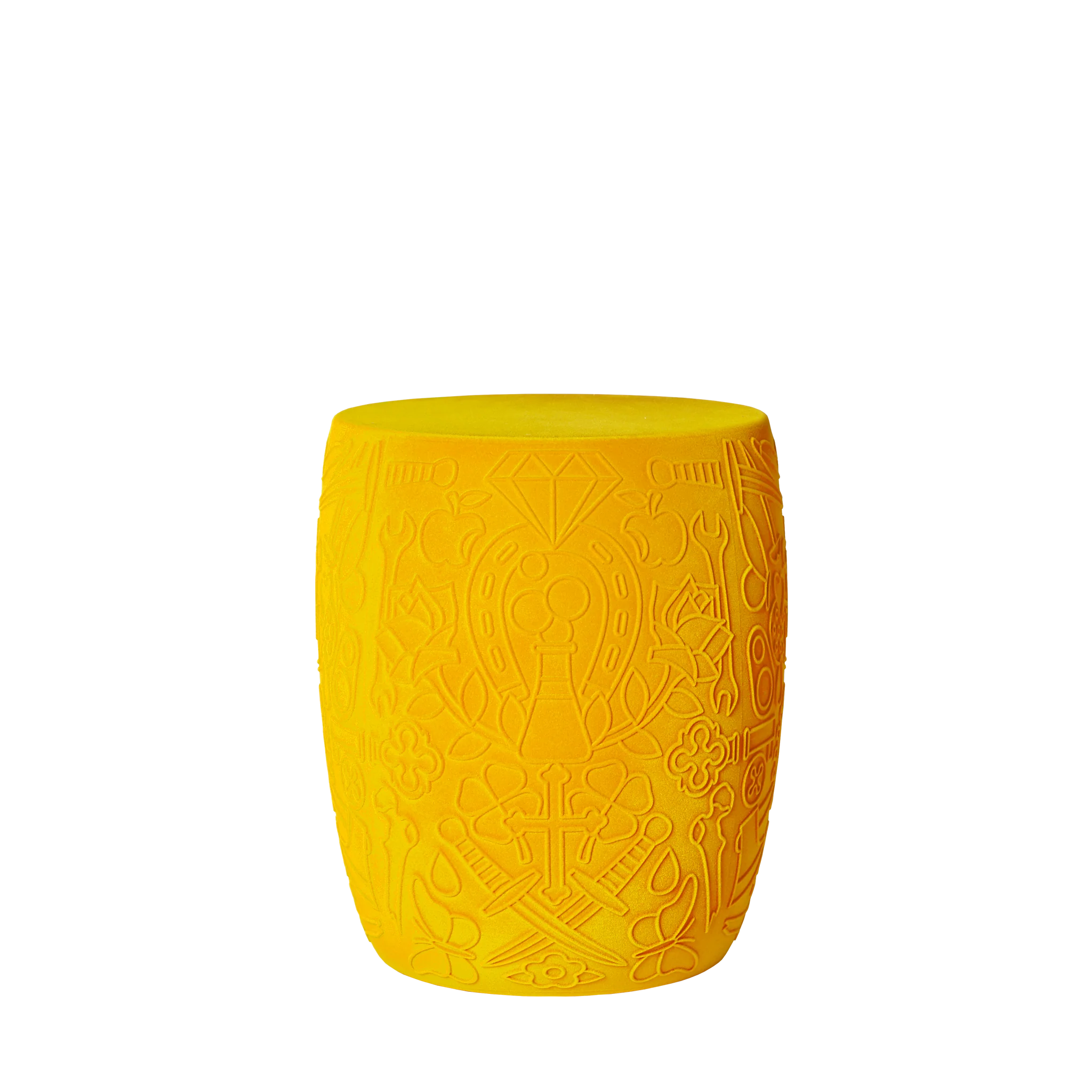Mexico Stool Hocker und Beistelltisch - Samt-Finish by Studio Job