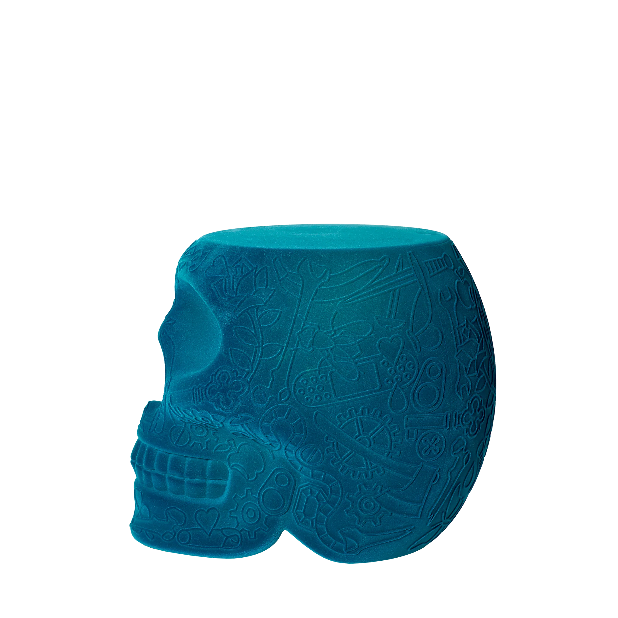 Mexico Stool Hocker und Beistelltisch - Samt-Finish by Studio Job