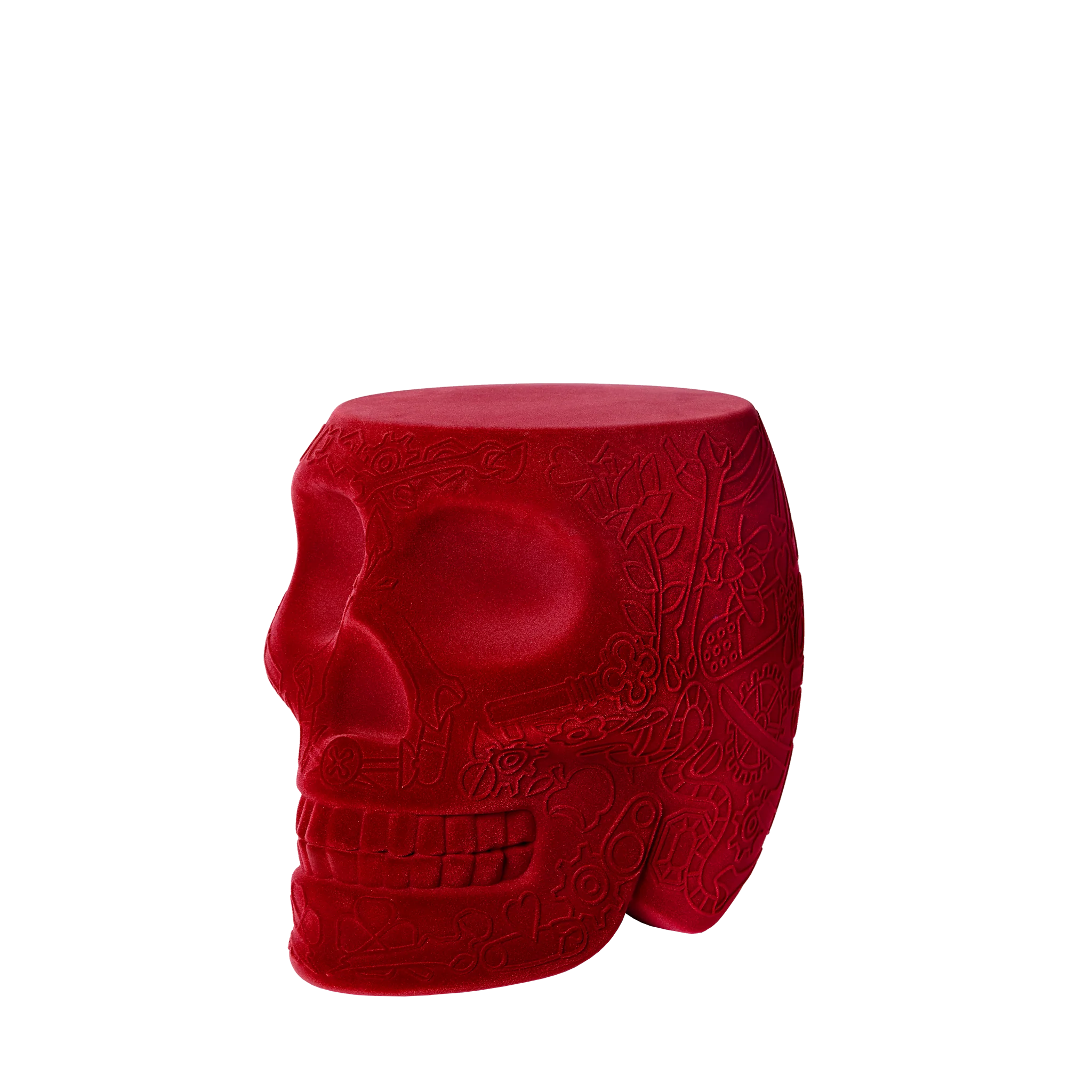 Mexico Stool Hocker und Beistelltisch - Samt-Finish by Studio Job