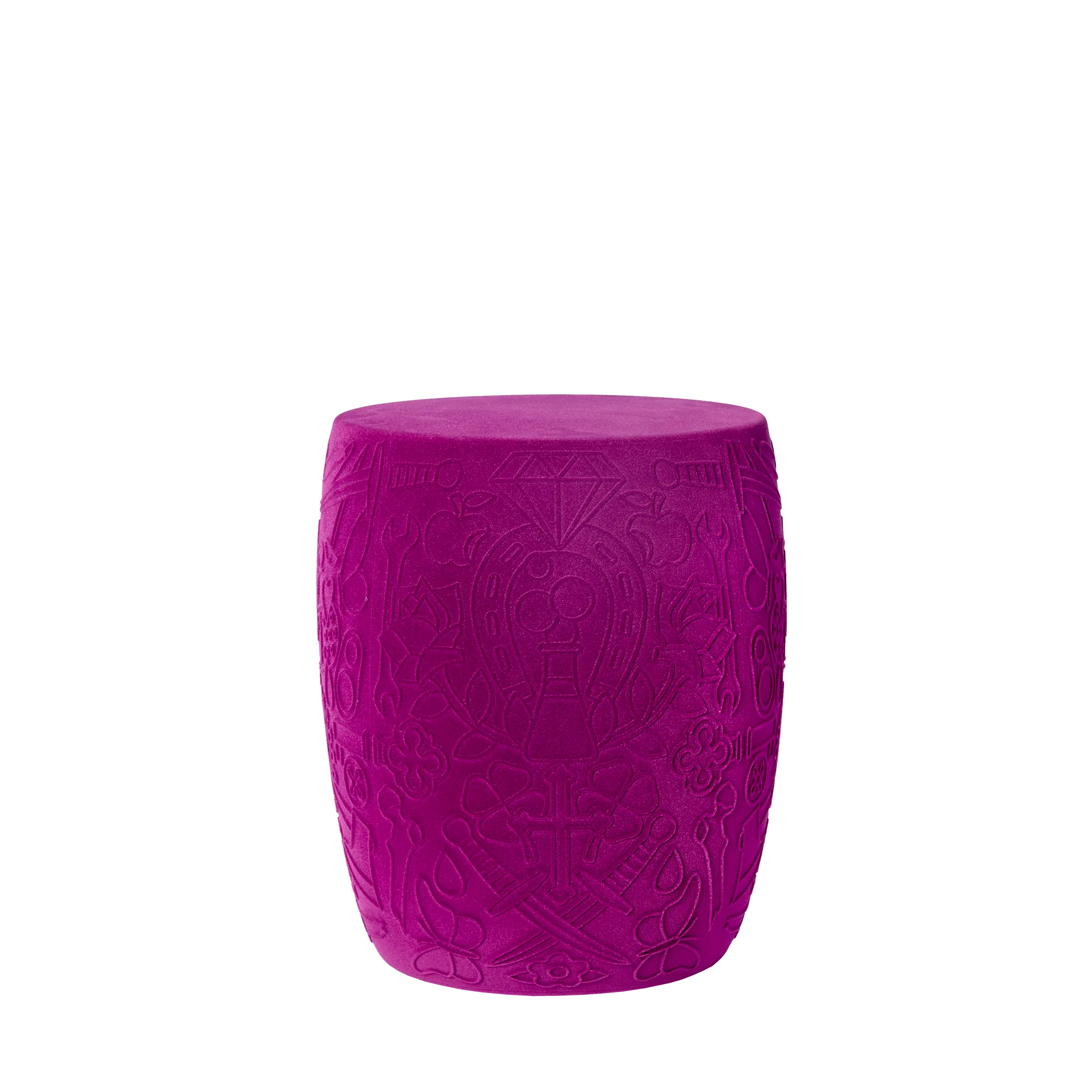 Mexico Stool Hocker und Beistelltisch - Samt-Finish by Studio Job