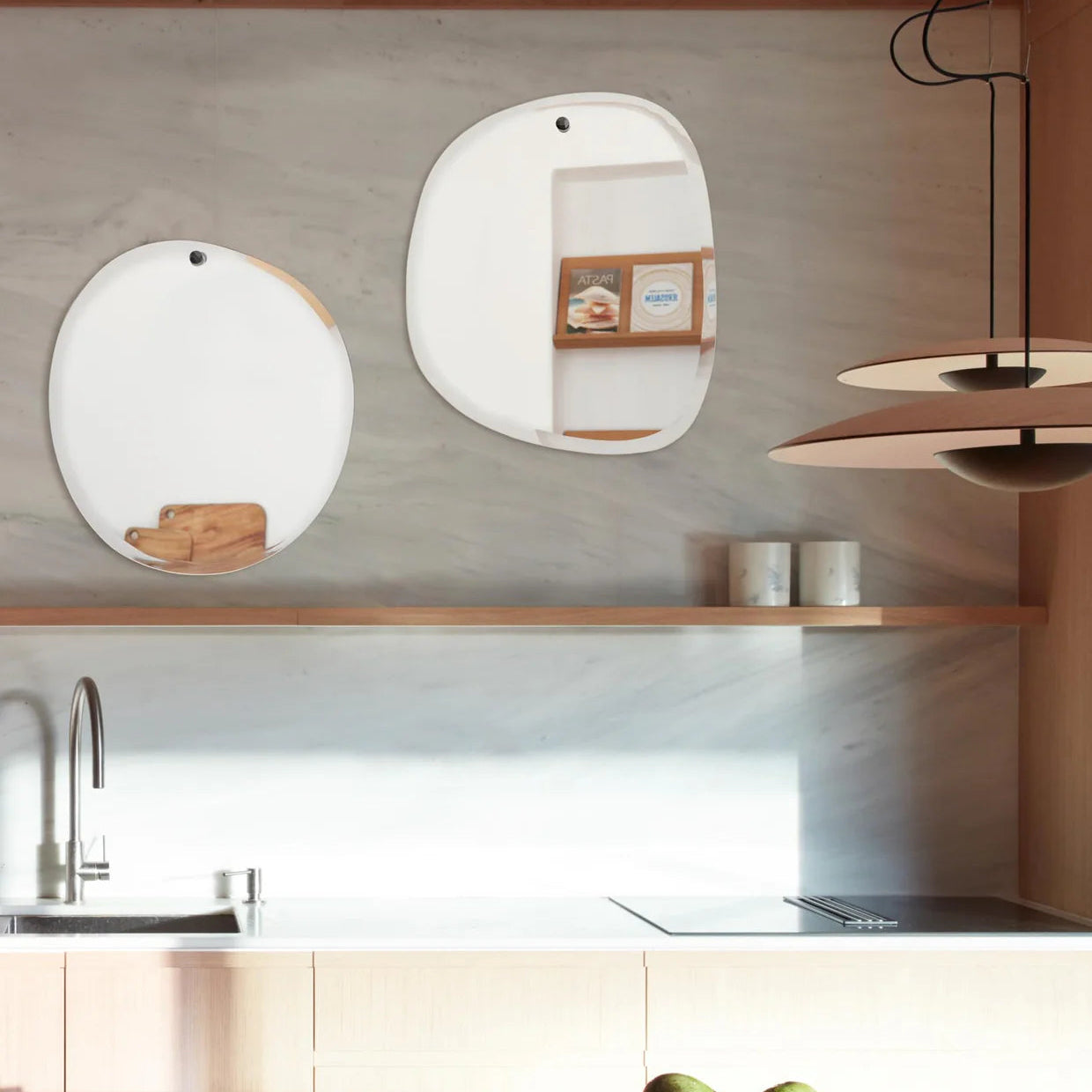 Tahoe Copper Morning Collection Spiegel Tahoe 06Co - 47 x 50 cm