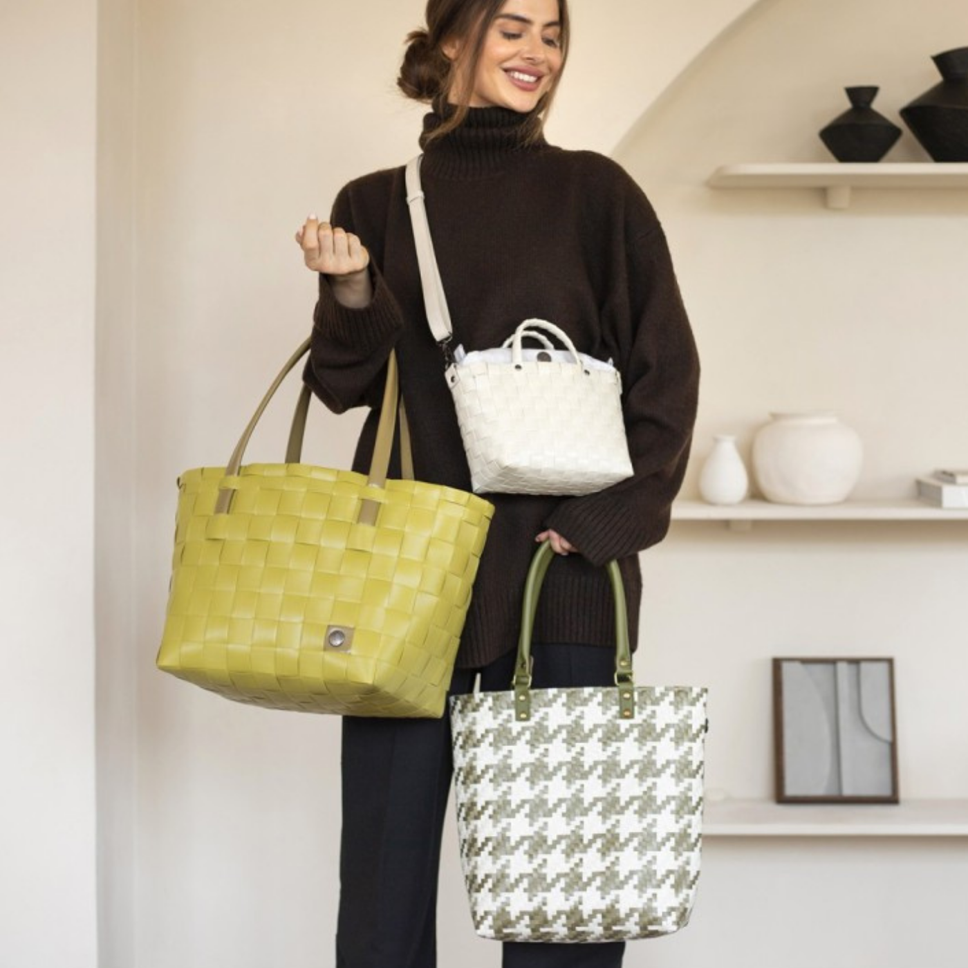 DASH – Crossbody-Tasche mit Reißverschluss und PU-Schulterriemen