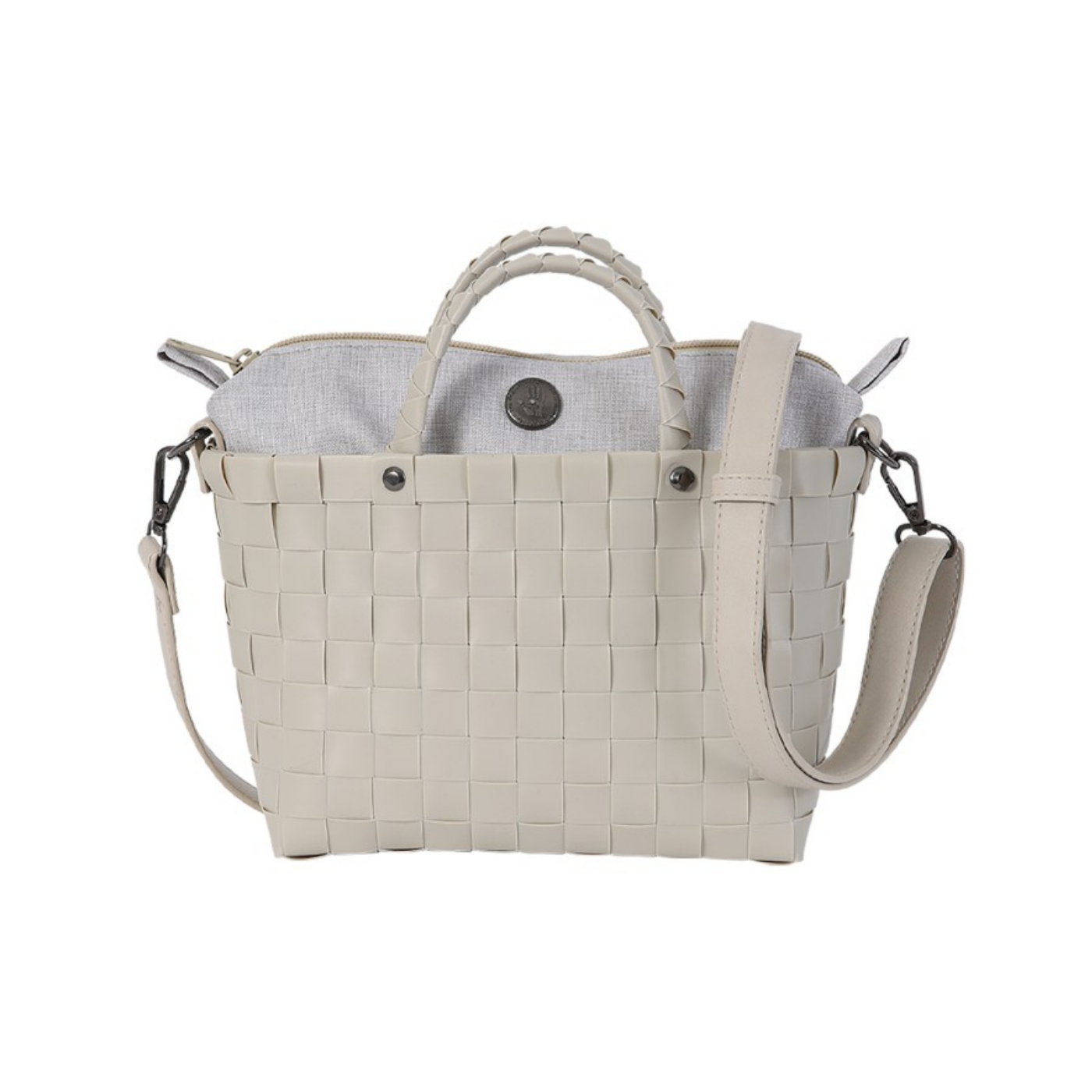 DASH – Crossbody-Tasche mit Reißverschluss und PU-Schulterriemen