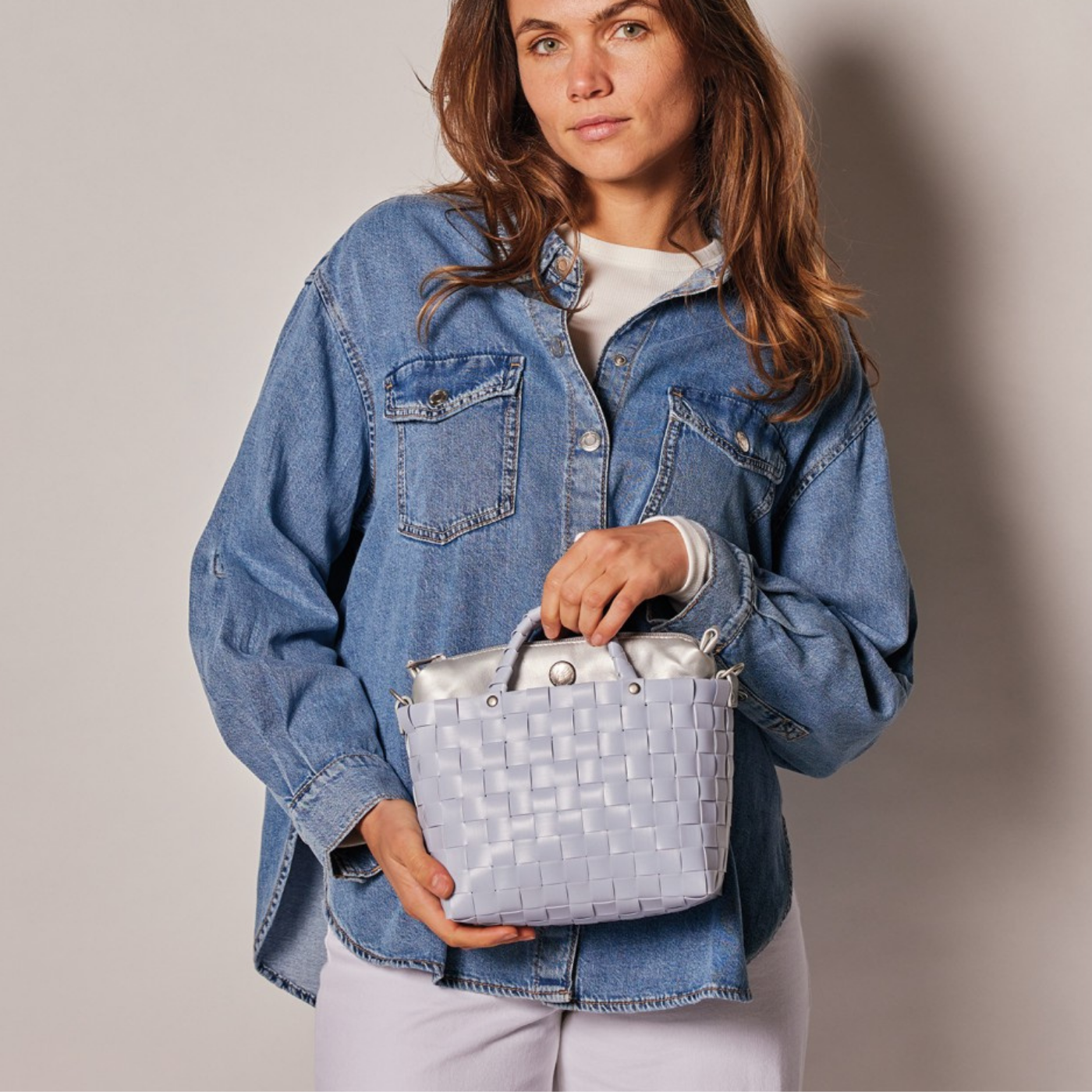 DASH – Crossbody-Tasche mit Reißverschluss und PU-Schulterriemen