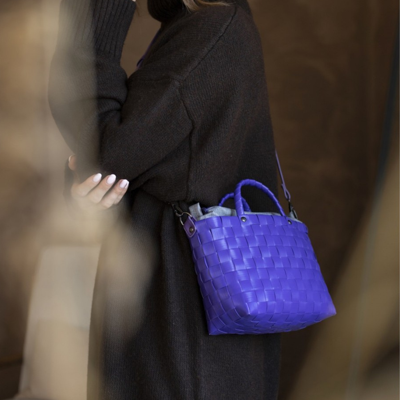 DASH – Crossbody-Tasche mit Reißverschluss und PU-Schulterriemen