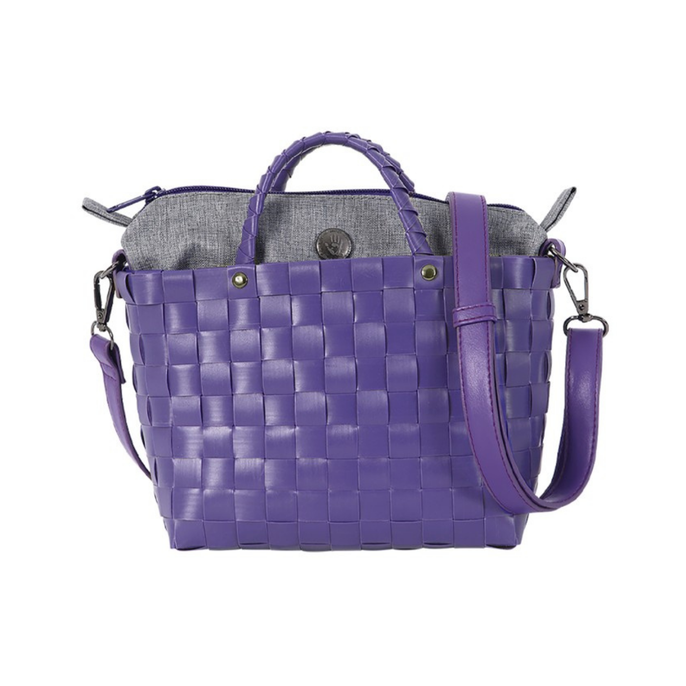 DASH – Crossbody-Tasche mit Reißverschluss und PU-Schulterriemen