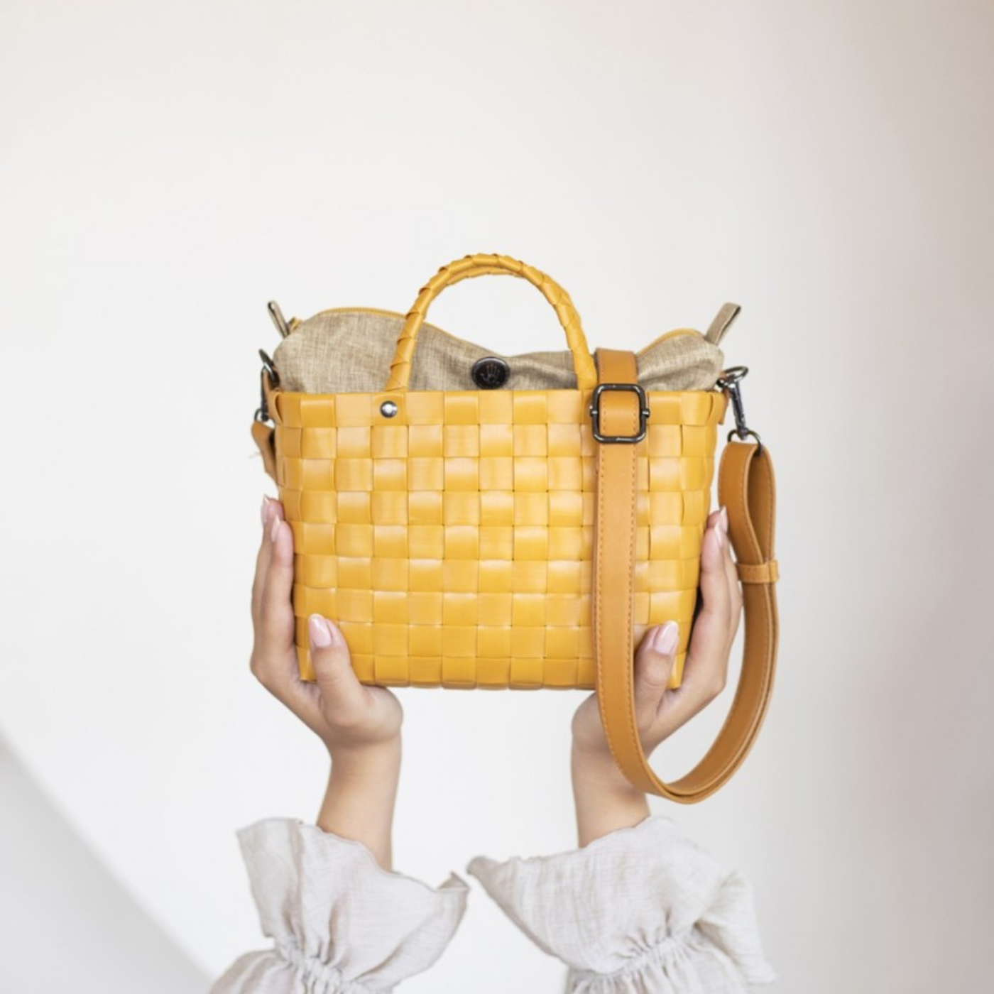 DASH – Crossbody-Tasche mit Reißverschluss und PU-Schulterriemen