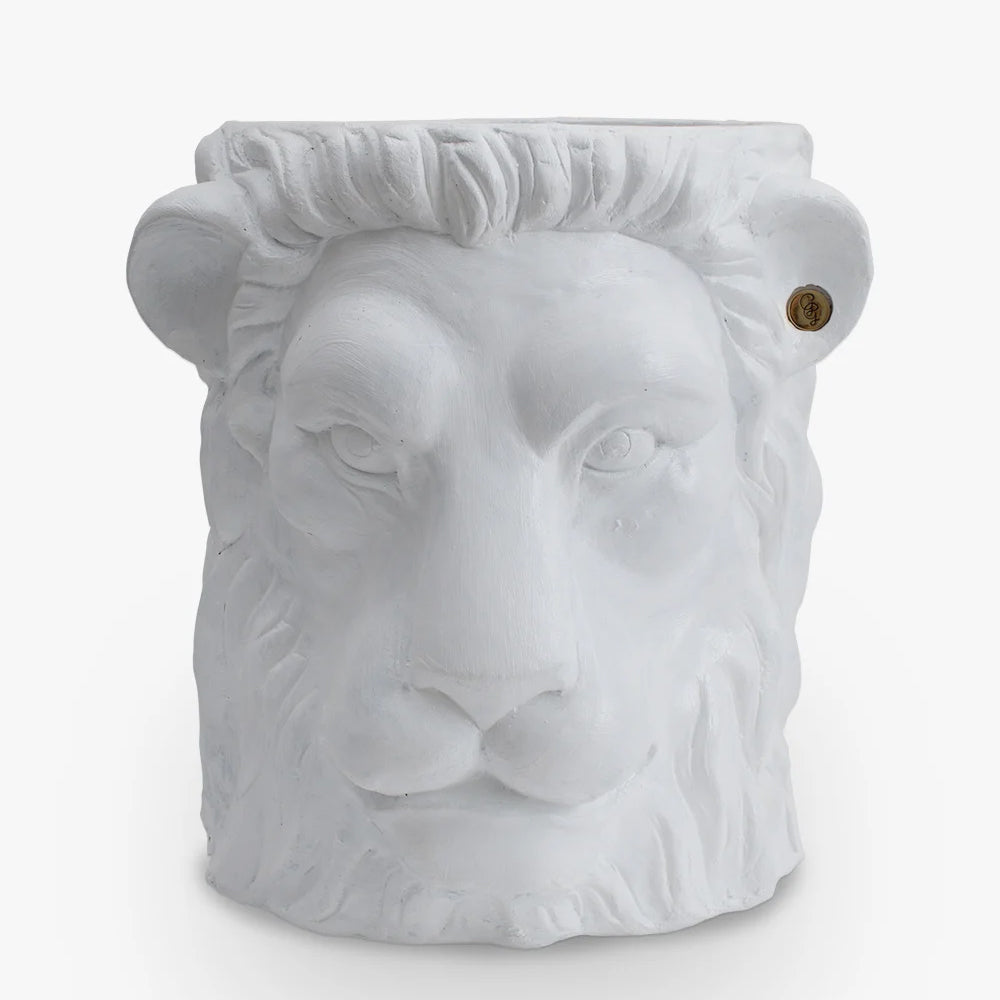 Designer Blumentopf Lion