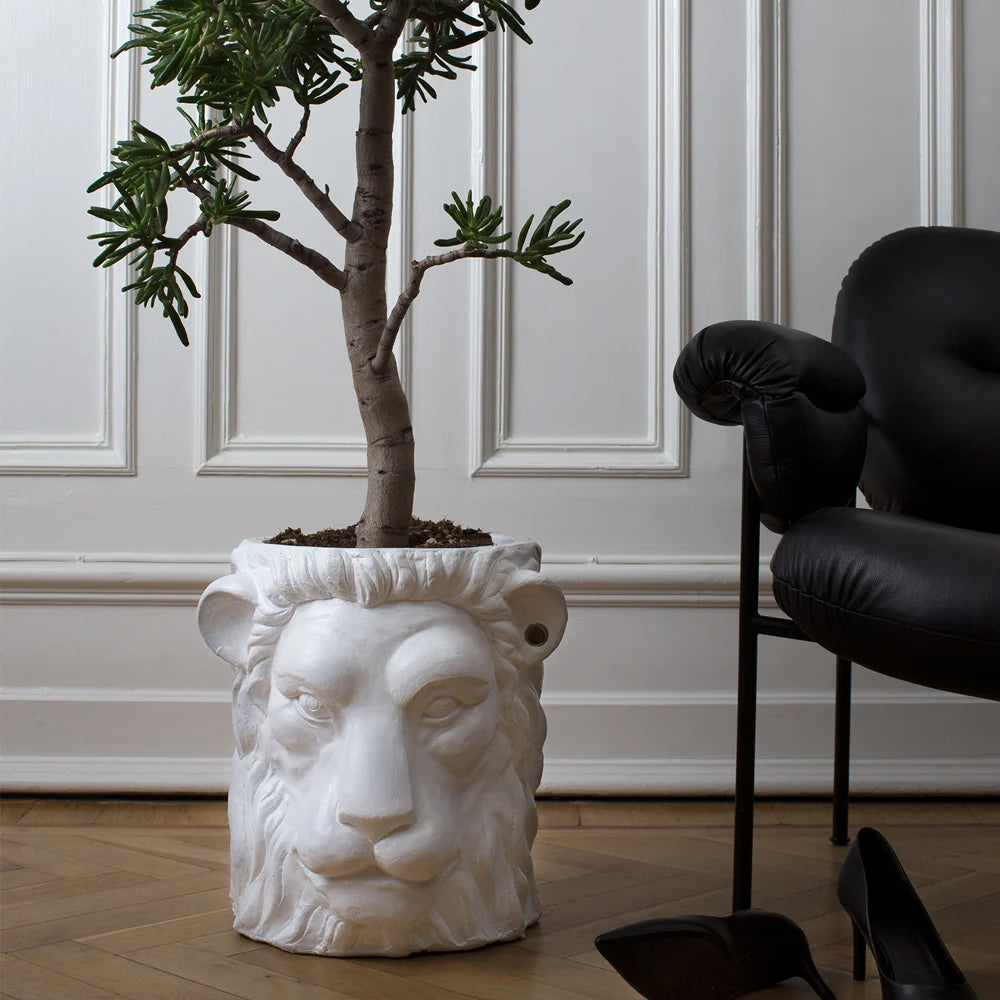 Designer Blumentopf Lion