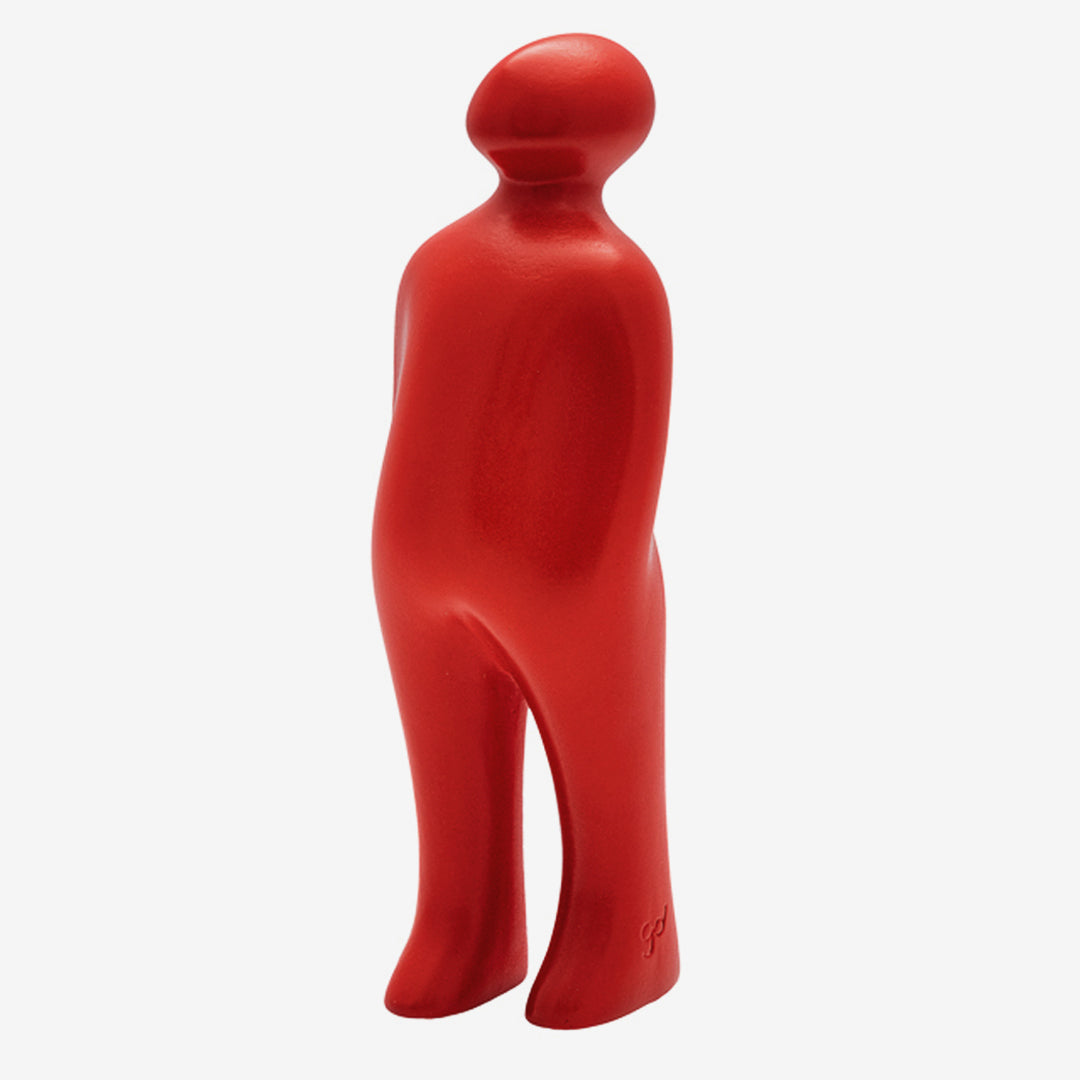 The Visitor Skulptur aus Keramik - Small