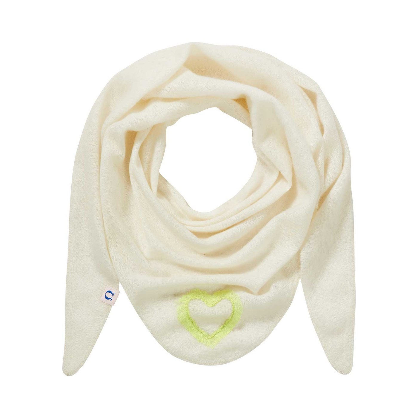 Tuch 3-Eck aus Kaschmir - Adria Heart