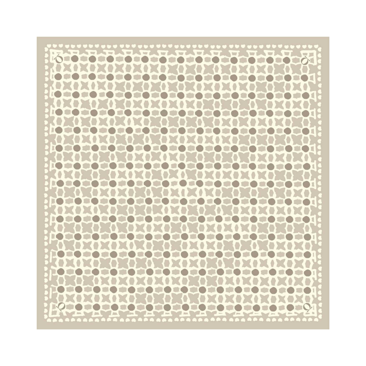 Nickituch aus Kaschmir - Morocco Print