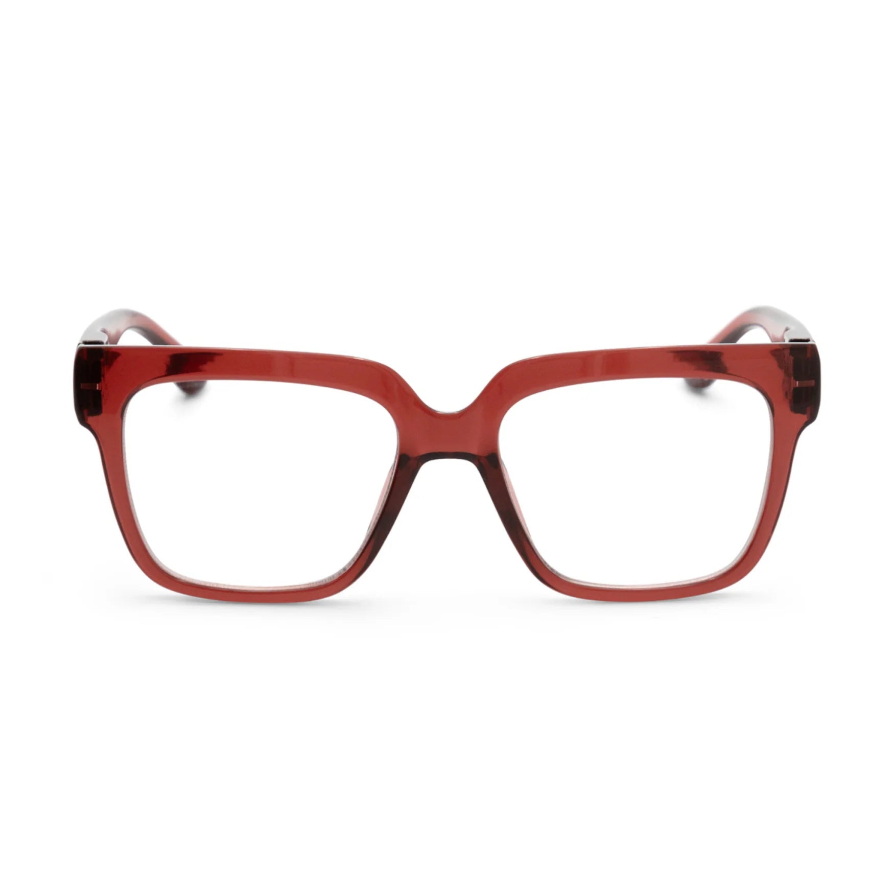 Max Unisex-Lesebrille - Cherry