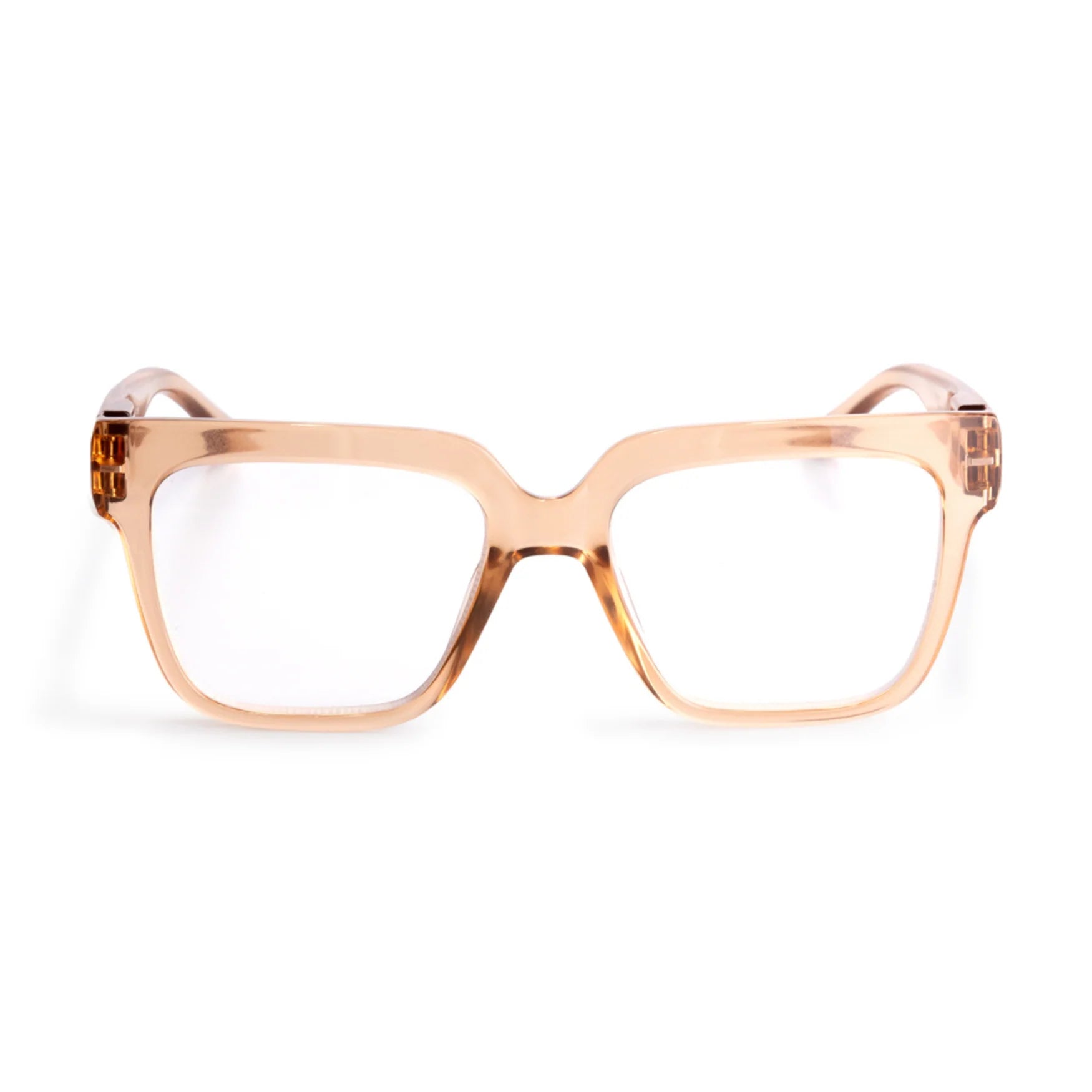 Max Unisex-Lesebrille - Crystal Champagne