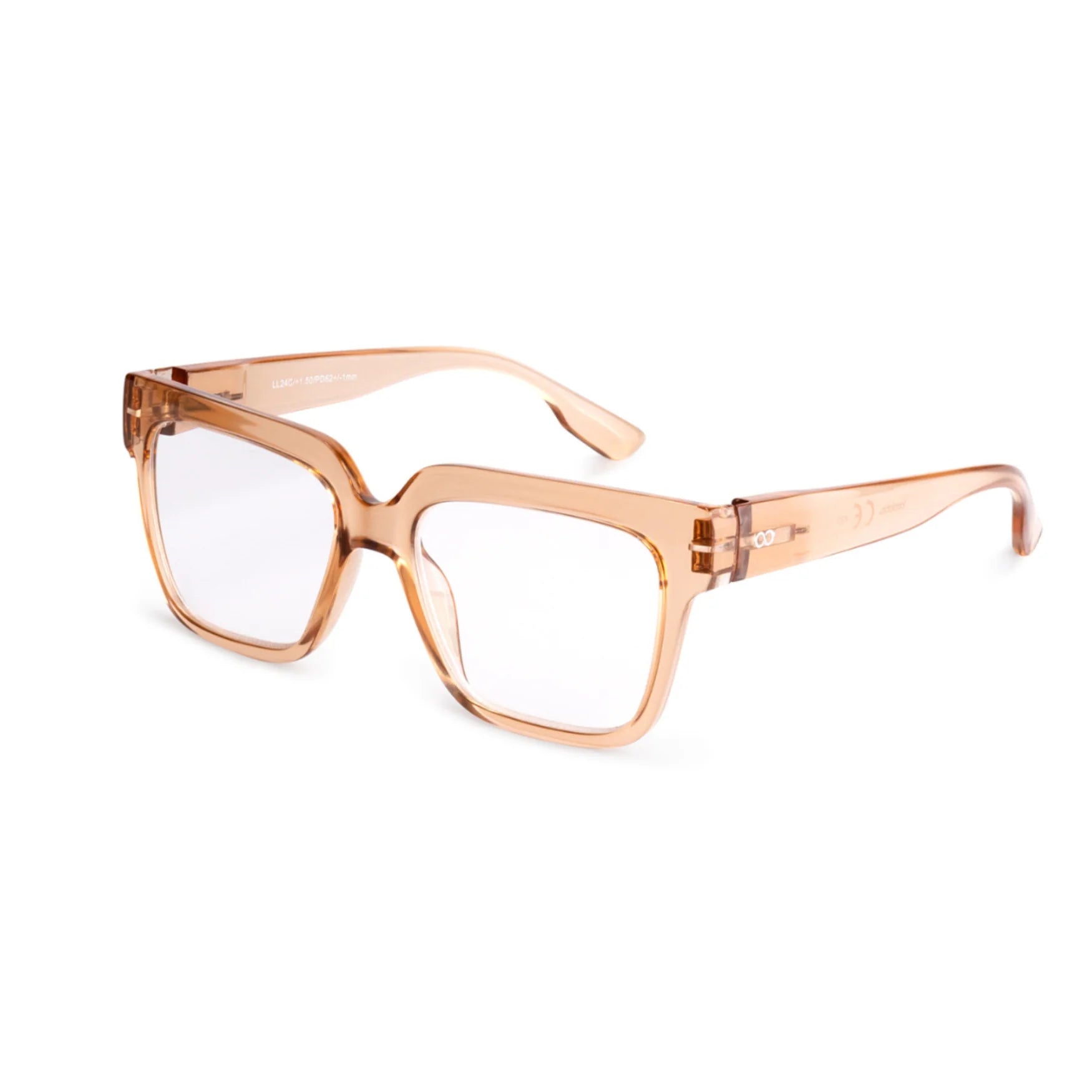 Max Unisex-Lesebrille - Crystal Champagne