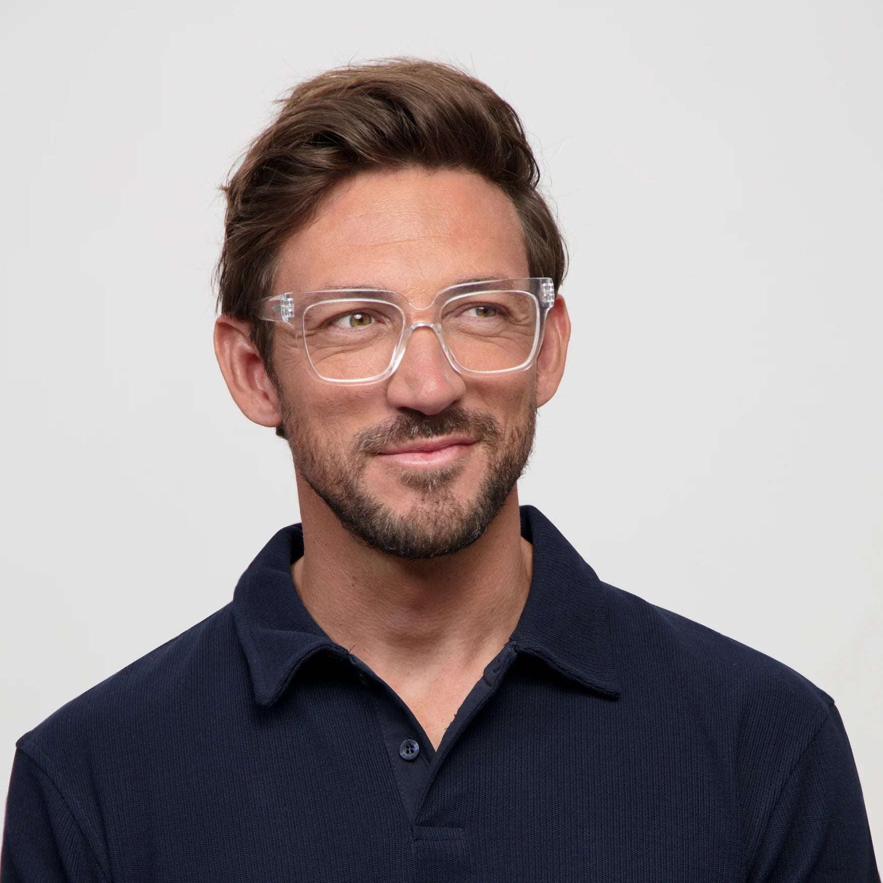 Max Unisex-Lesebrille - Crystal Clear