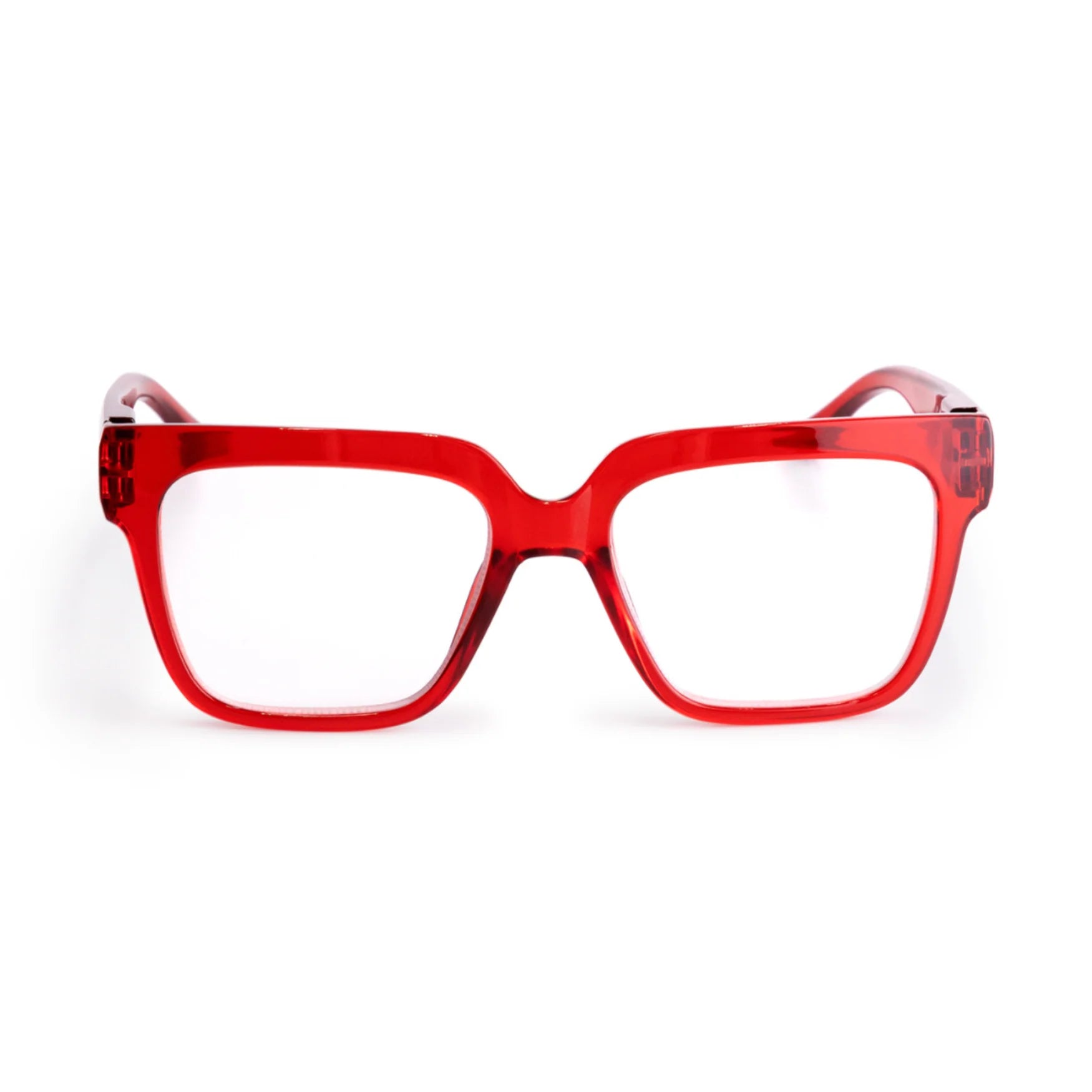 Max Unisex-Lesebrille - Crystal Red