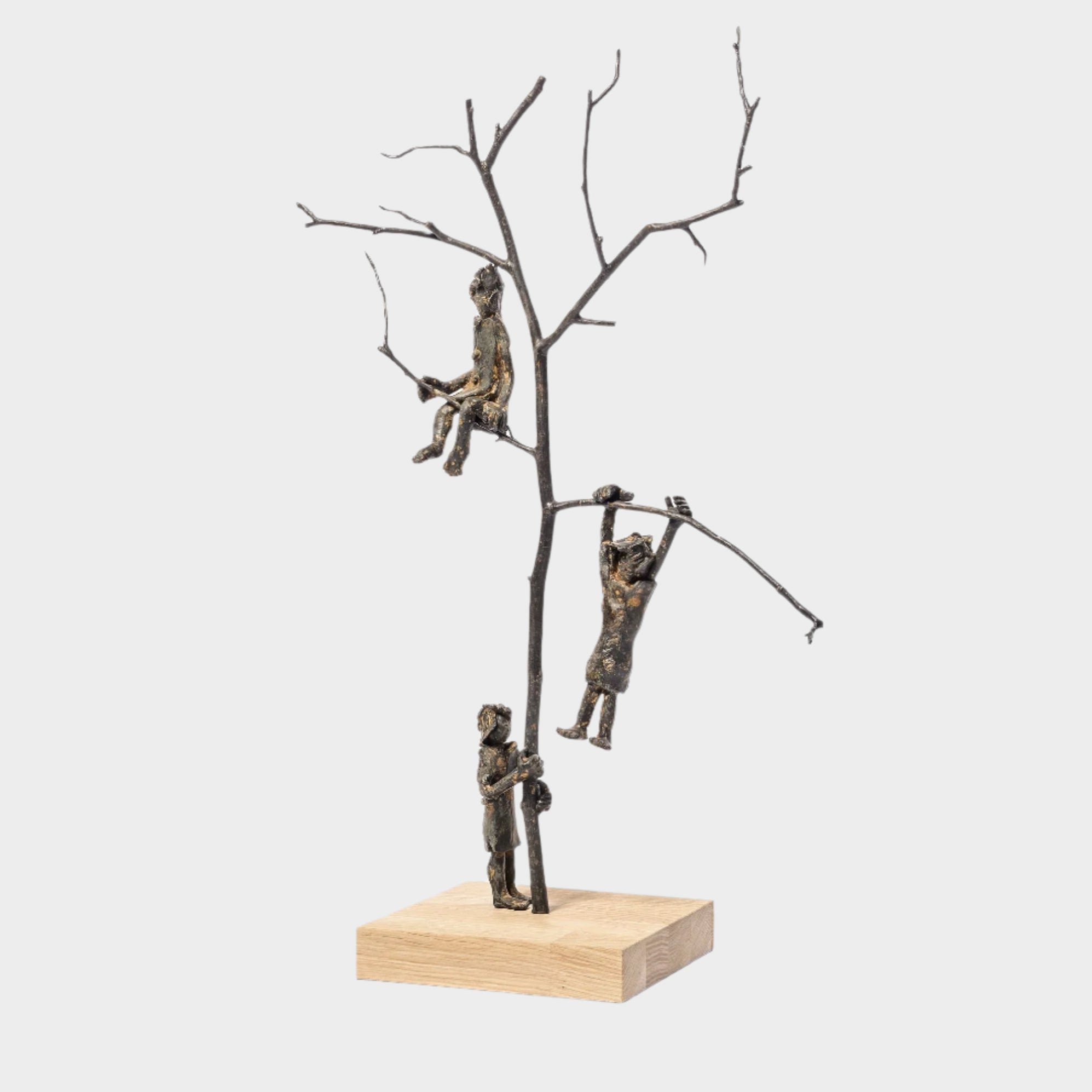 TREE OF JOY Bronzeskulptur by Freddy De Waele