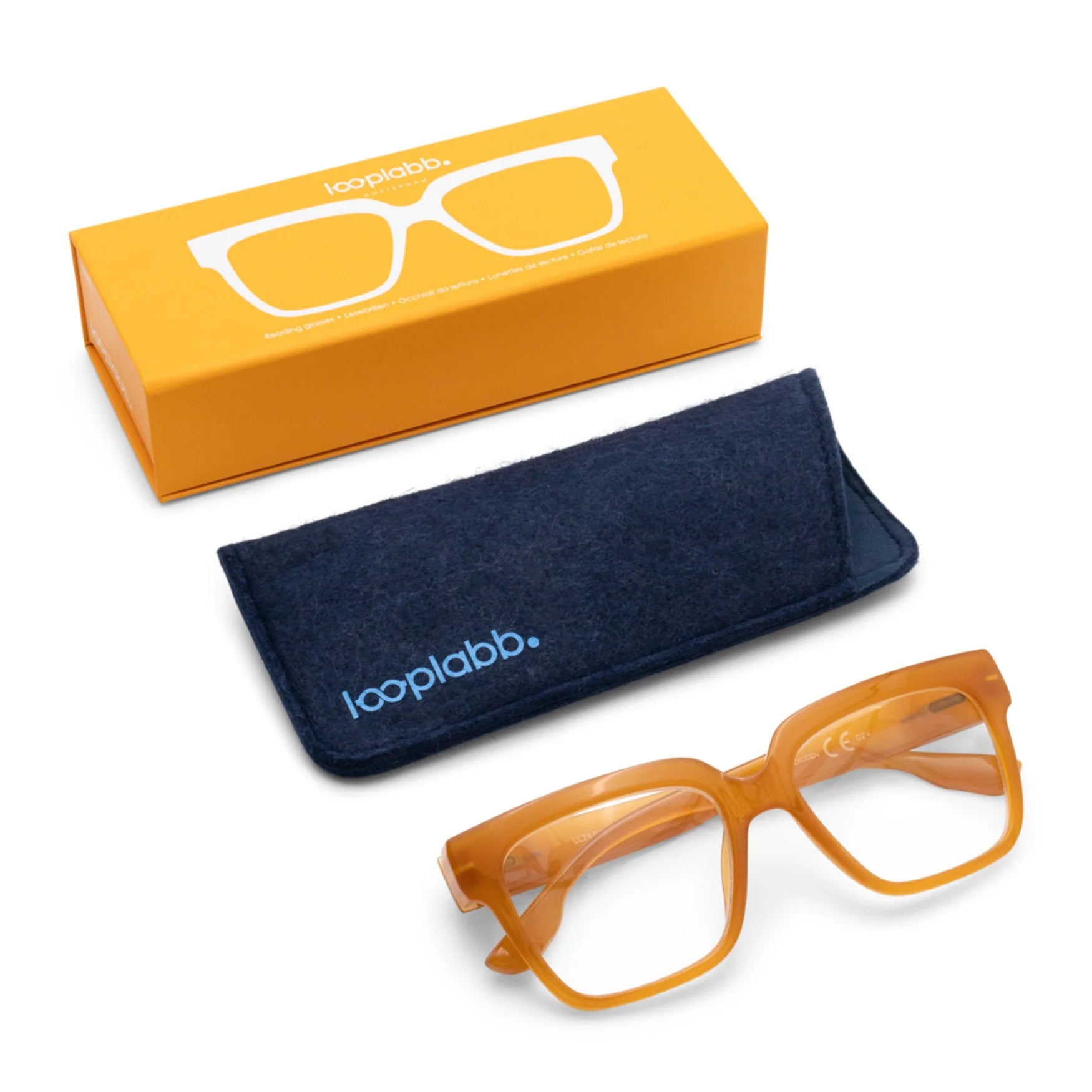 Max Unisex-Lesebrille - Honey
