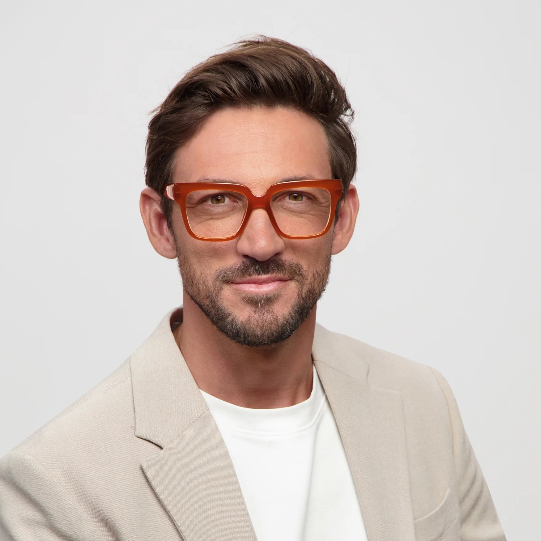 Max Unisex-Lesebrille - Honey