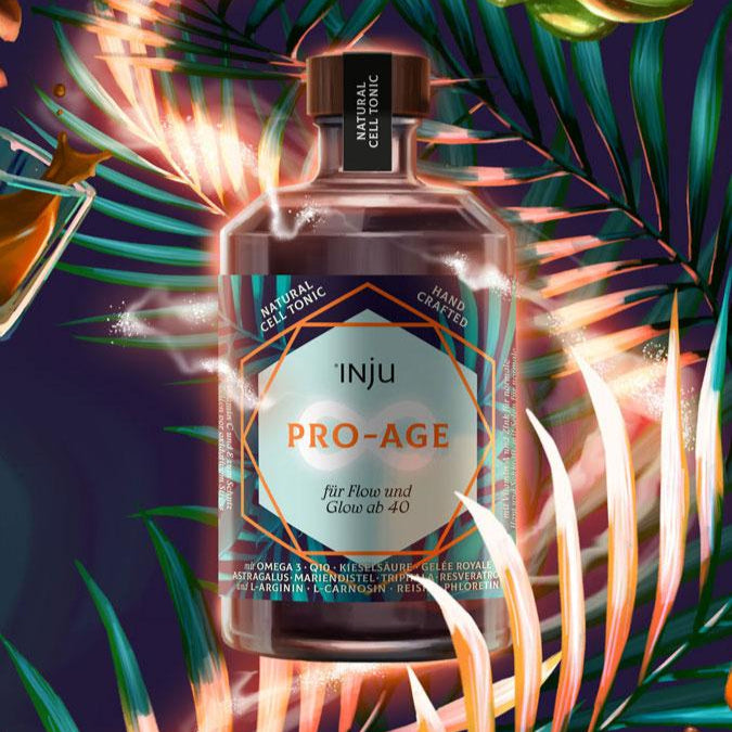 INJU Pro Age – Zell Tonikum für Regeneration & jugendliche Vitalität