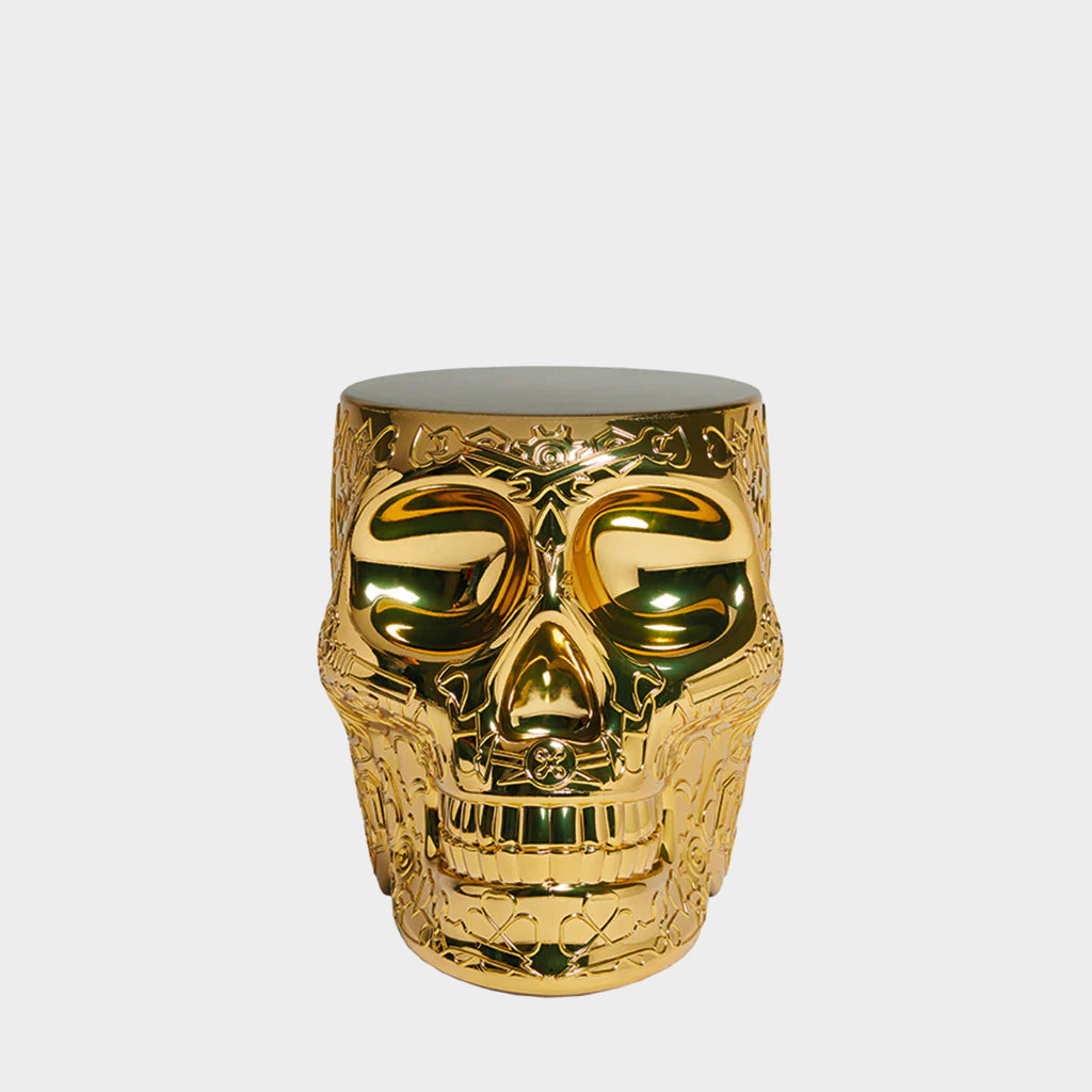 Mexico Stool - Hocker und Beistelltisch - Metal-Finish by Studio Job