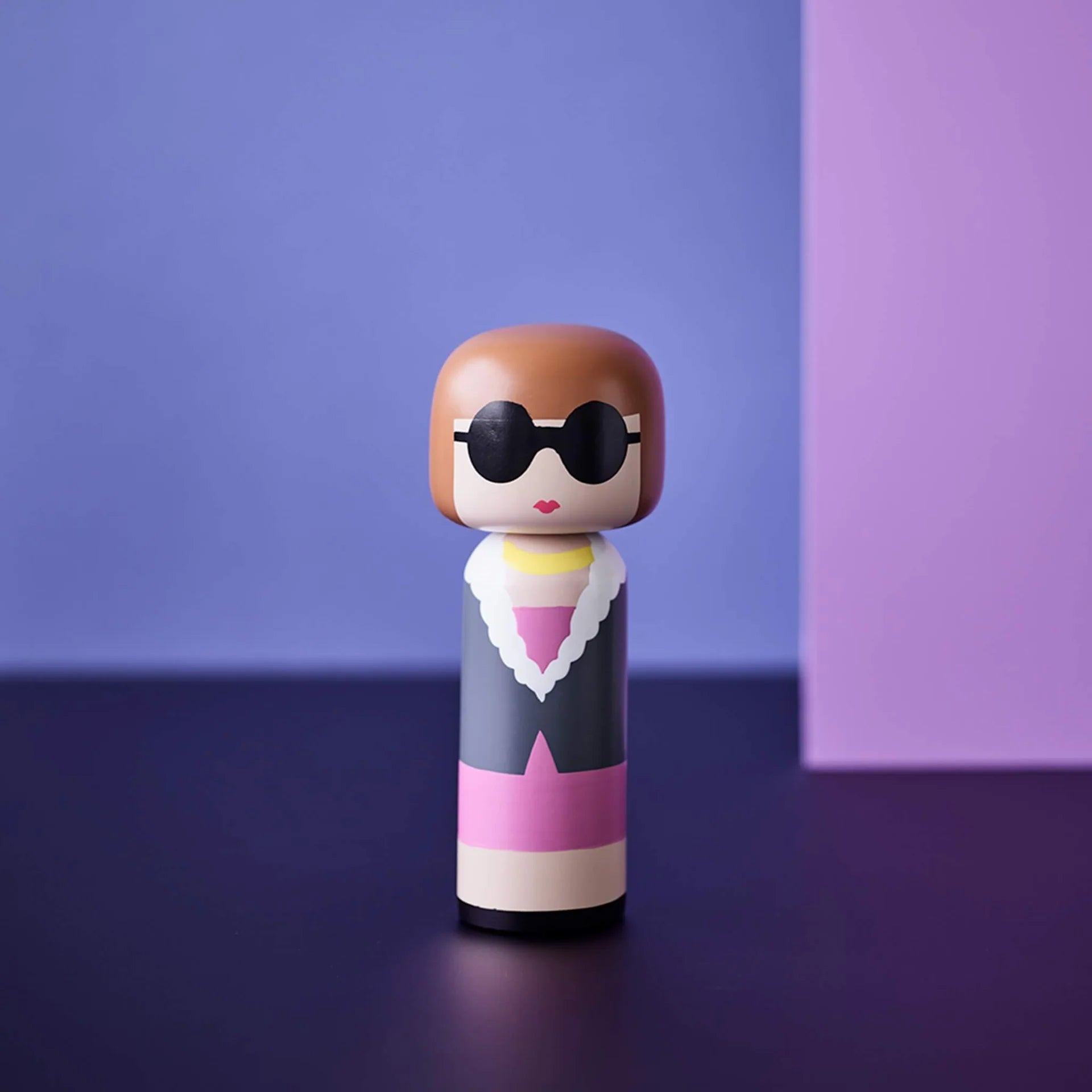 Kokeshi-Puppe aus Holz - Anna