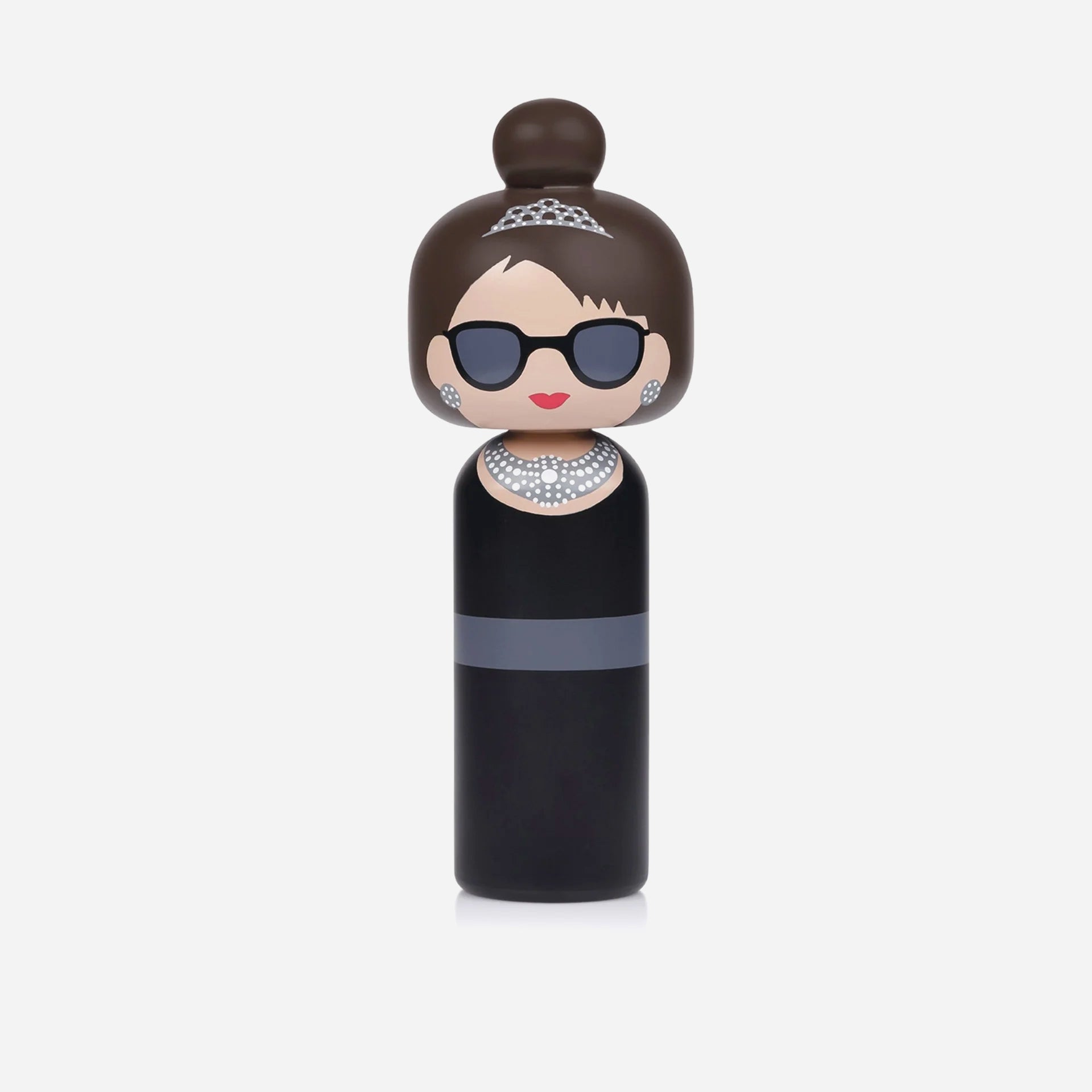 Kokeshi-Puppe aus Holz - Audrey Hepburn