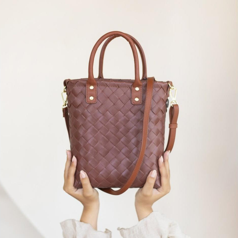 Little Grace – Handtasche XS mit PU-Griffen & Kleiner Clutch