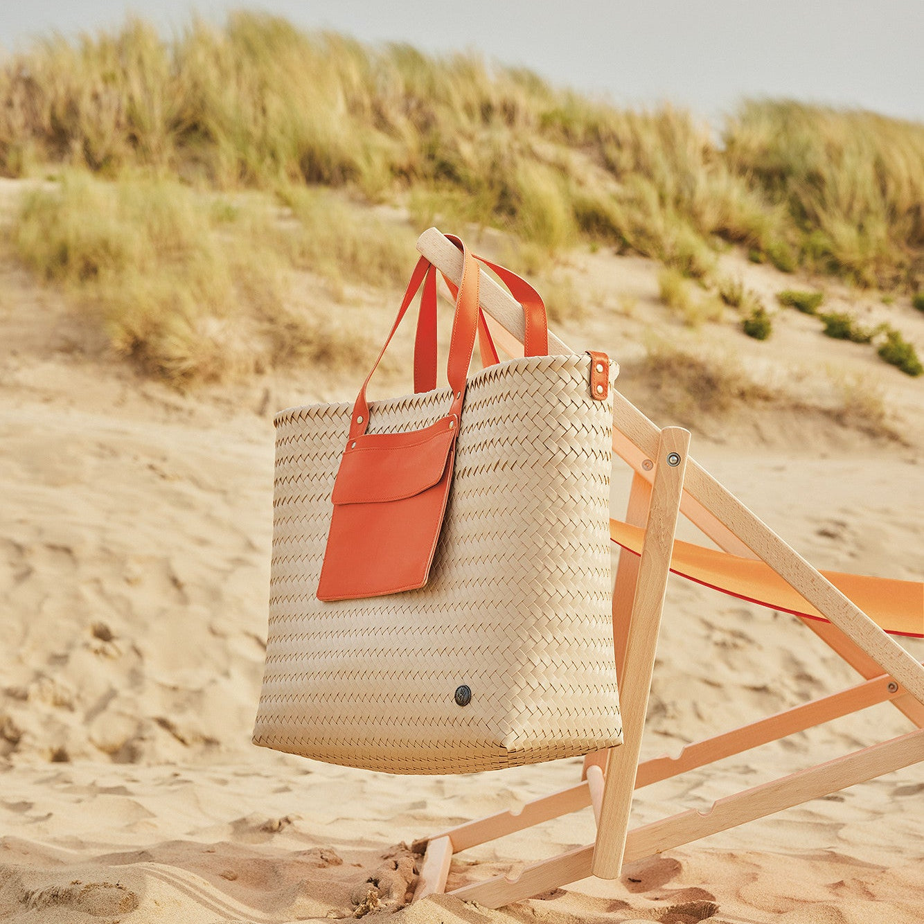 Percey – Shopper mit PU-Tasche & Schulterriemen