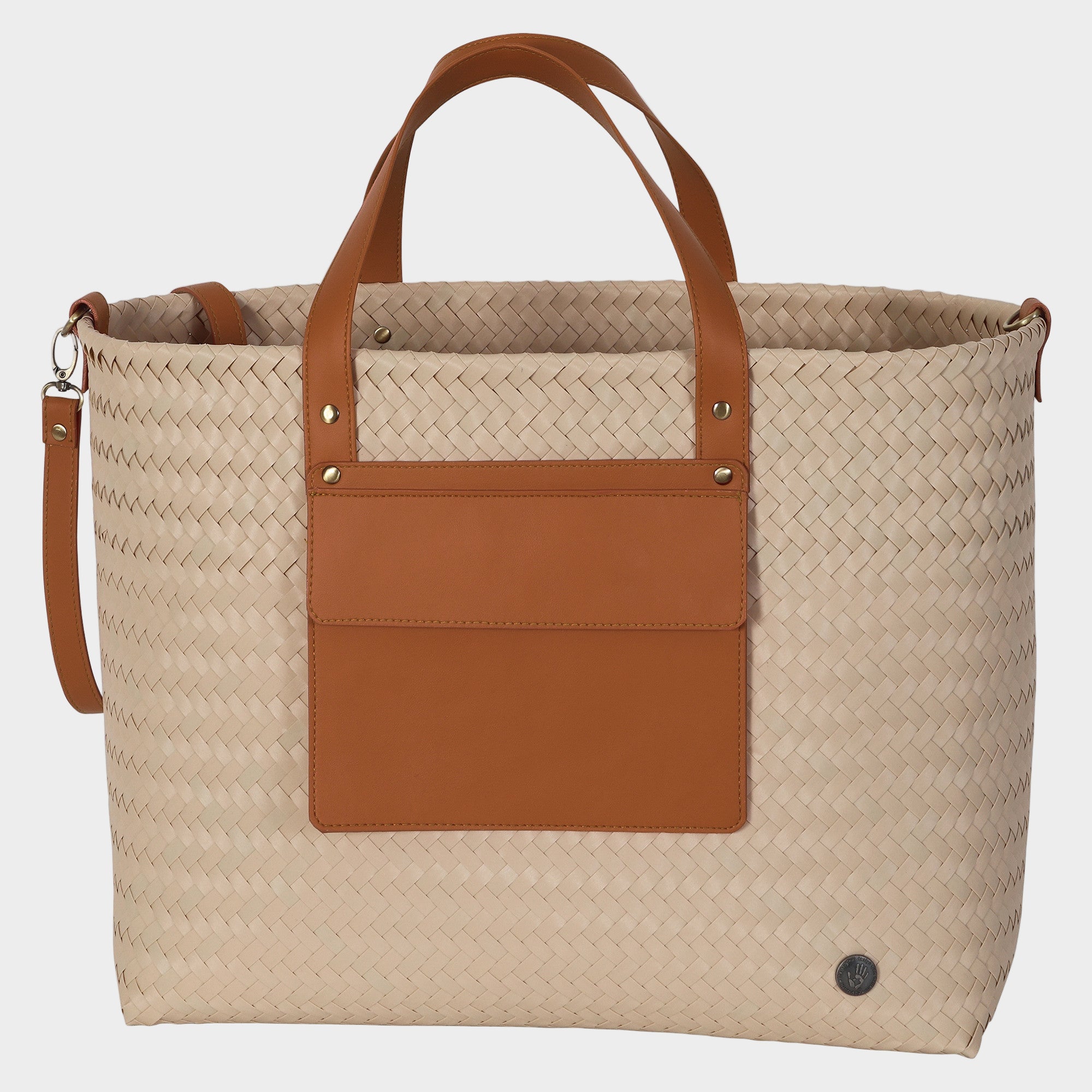 Percey – Shopper mit PU-Tasche & Schulterriemen