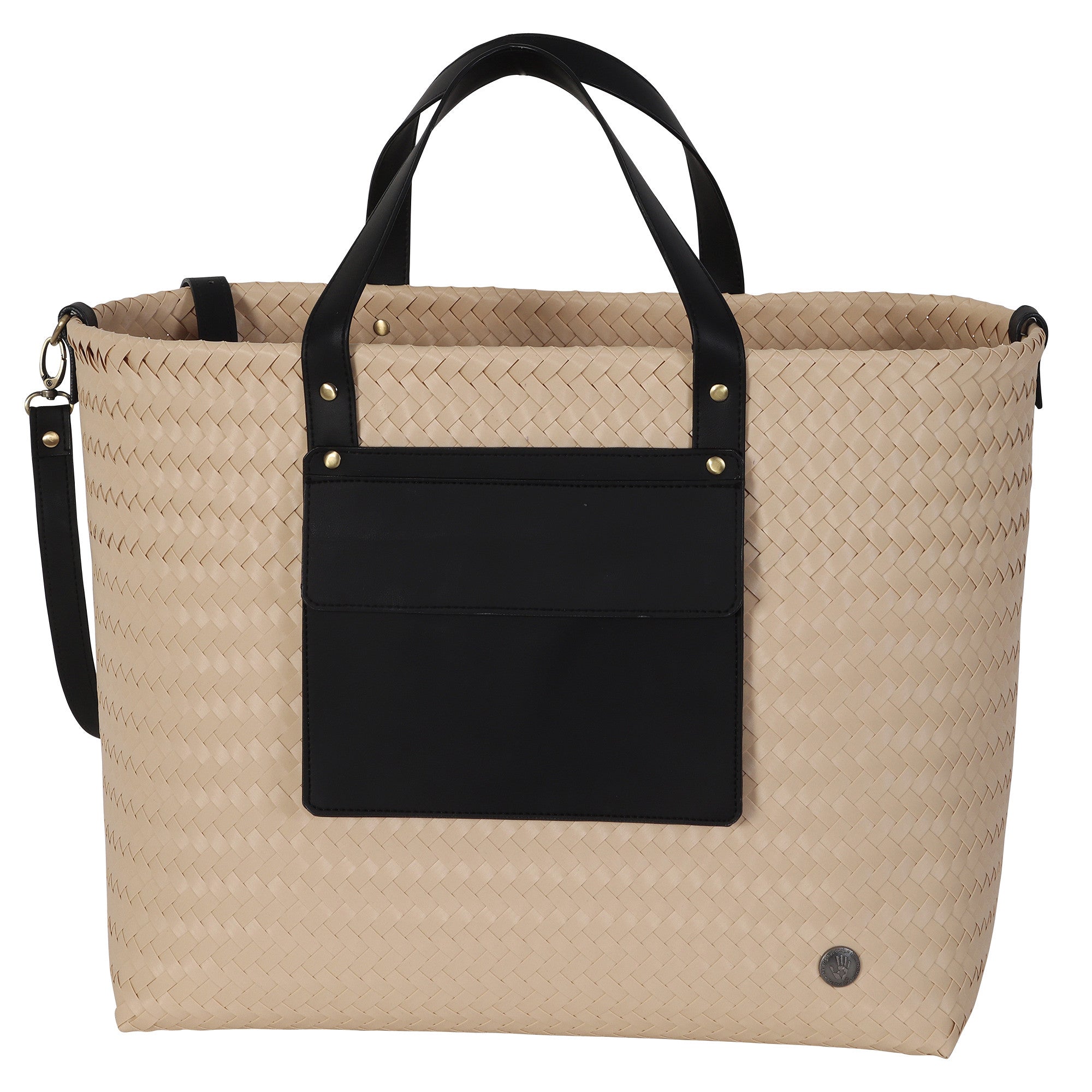 Percey – Shopper mit PU-Tasche & Schulterriemen