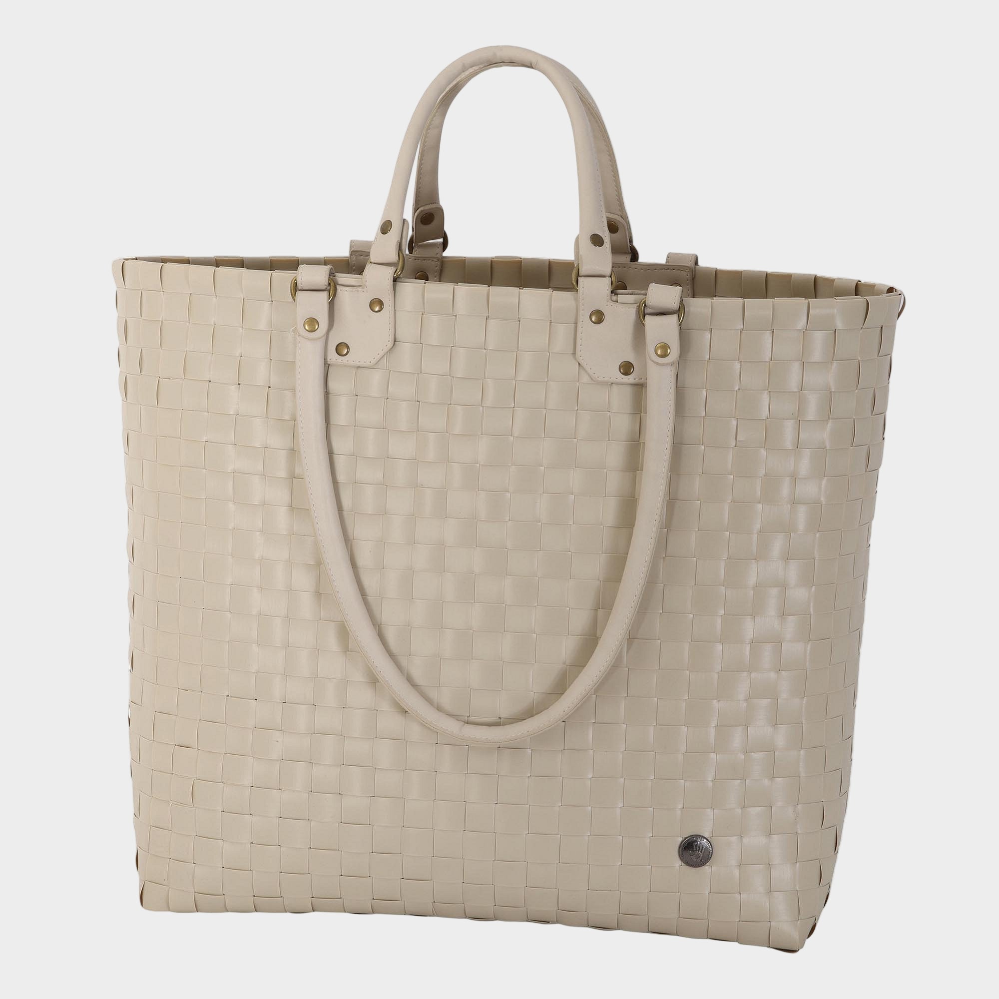 Dual – Shopper L mit breitem Riemen & PU-Henkeln