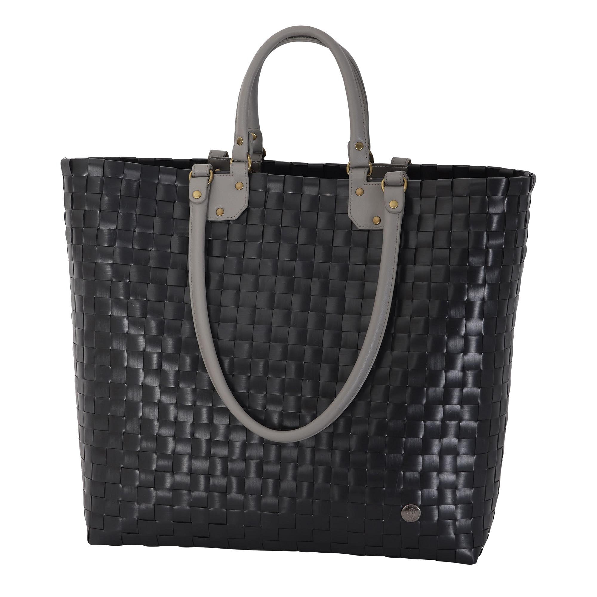 Dual – Shopper L mit breitem Riemen & PU-Henkeln