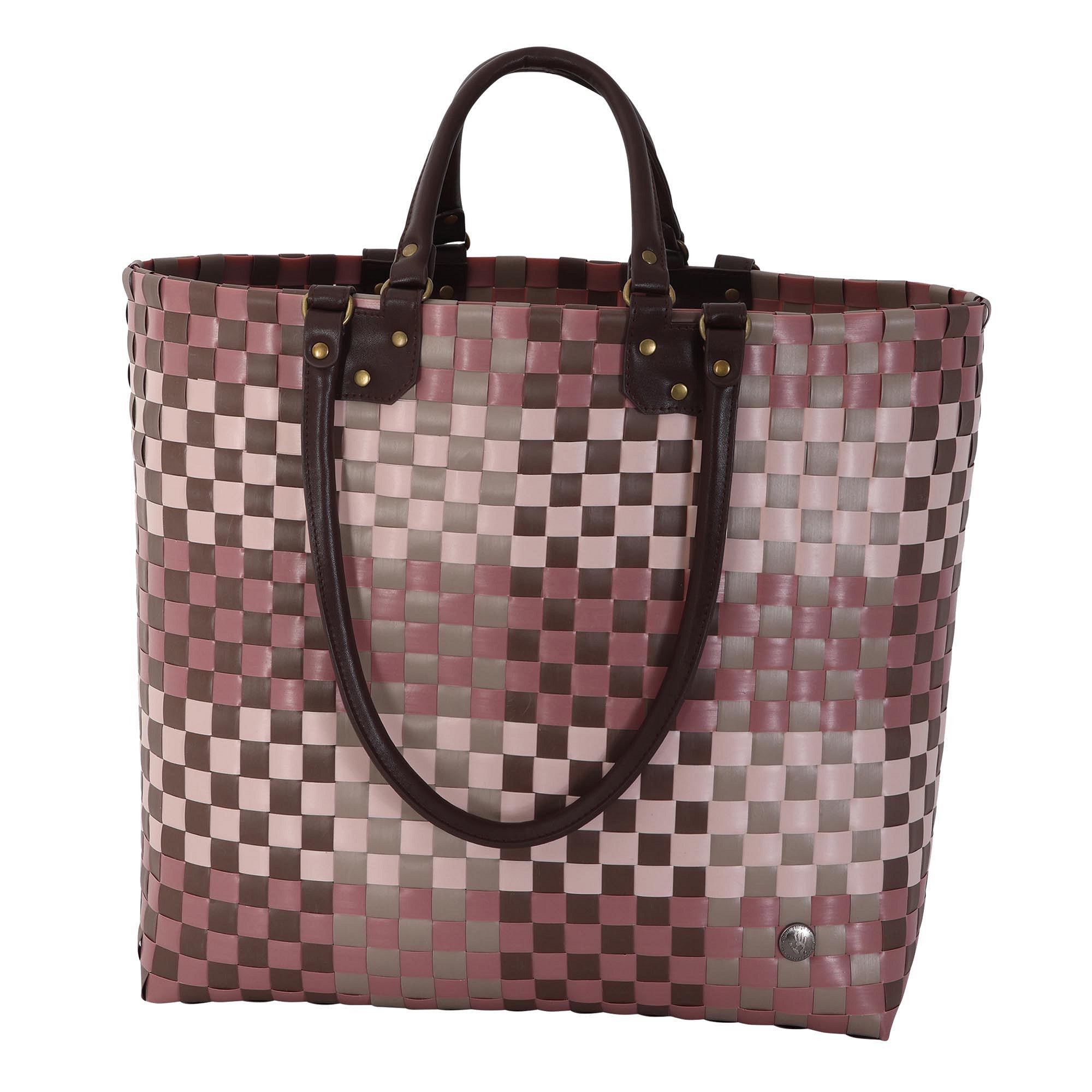 Dual – Shopper L mit breitem Riemen & PU-Henkeln