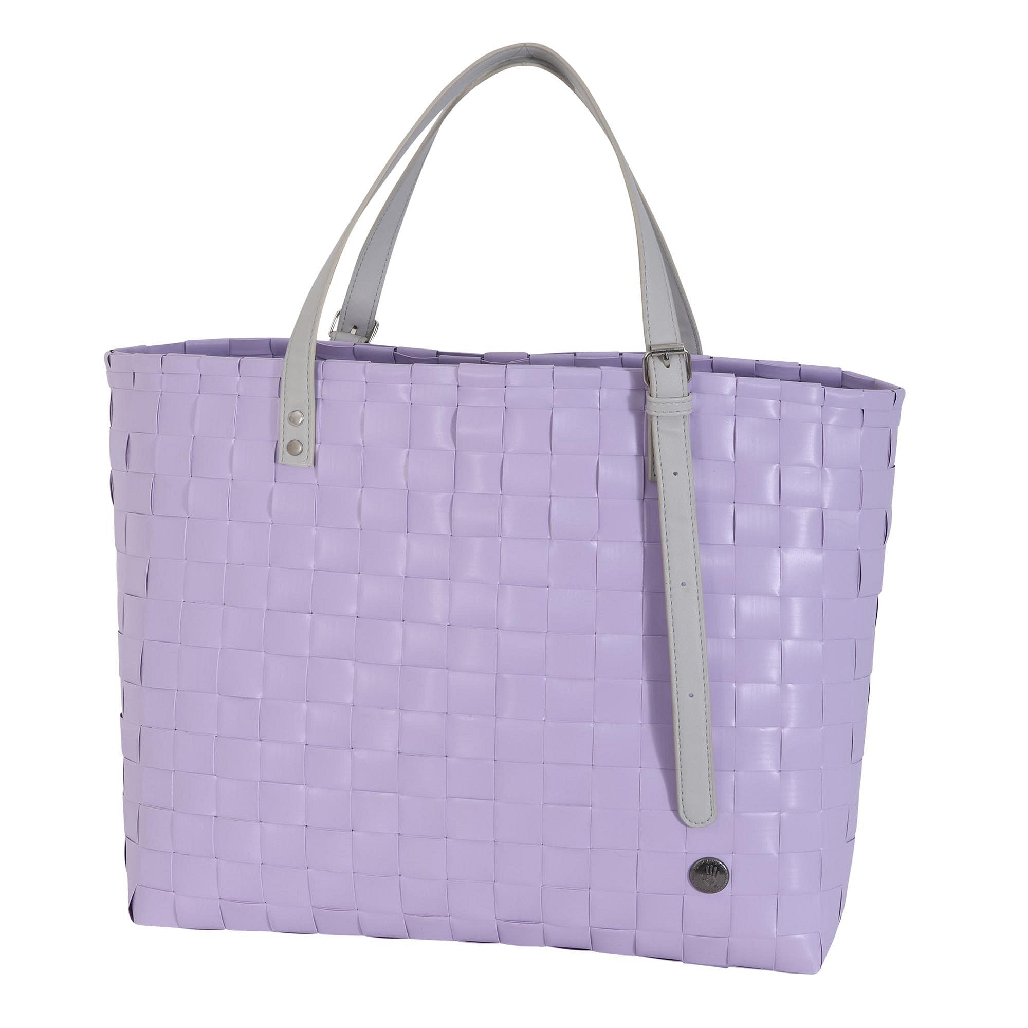 Olivia – Handtasche S mit breitem Riemen PU-Henkeln und Innentasche