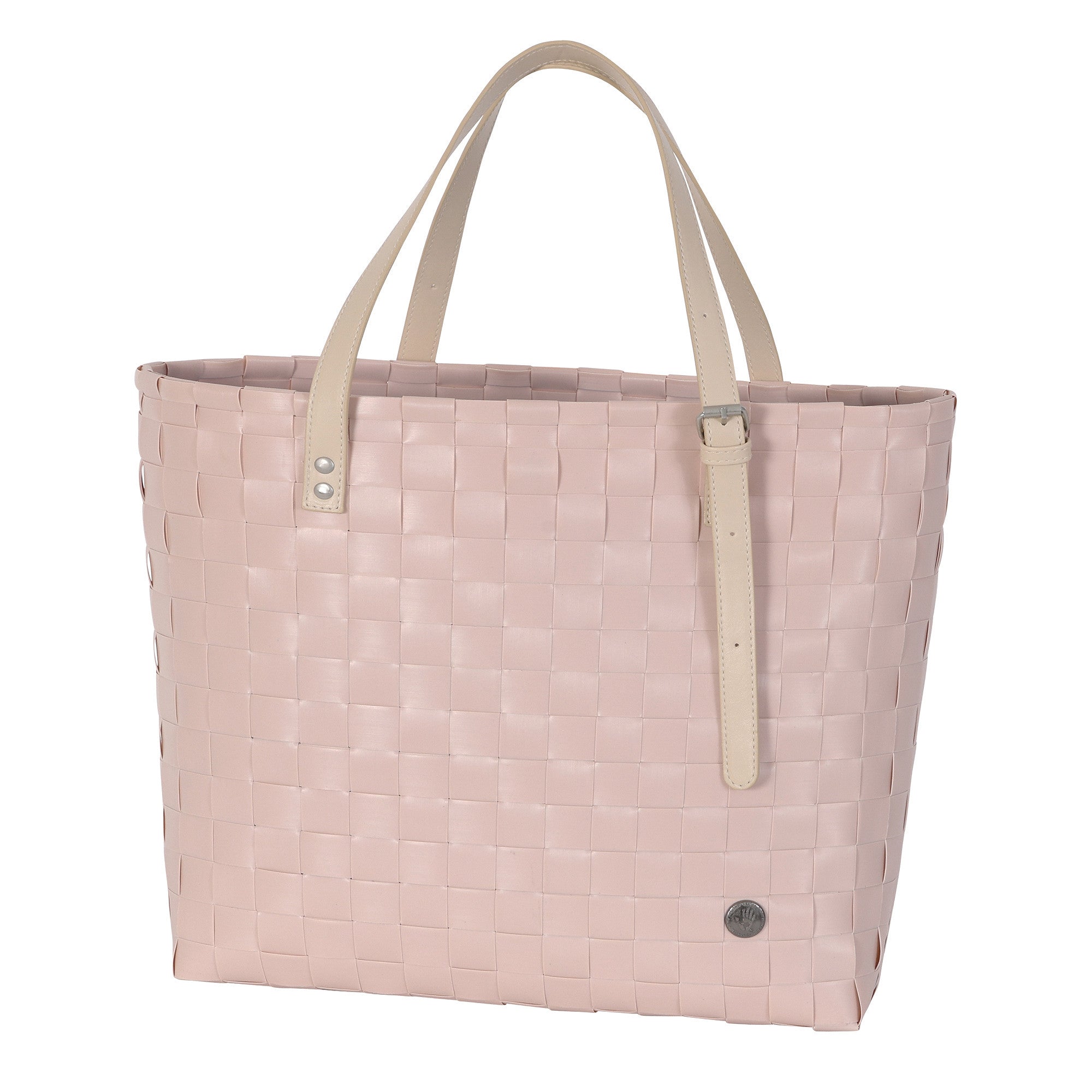 Olivia – Handtasche S mit breitem Riemen PU-Henkeln und Innentasche