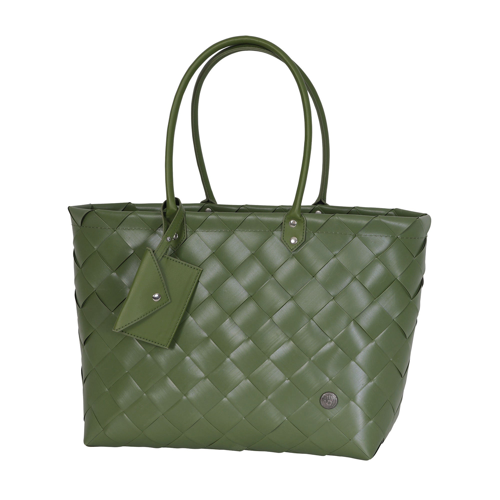 Chloe – S Handbag mit PU-Henkeln & Anhänger