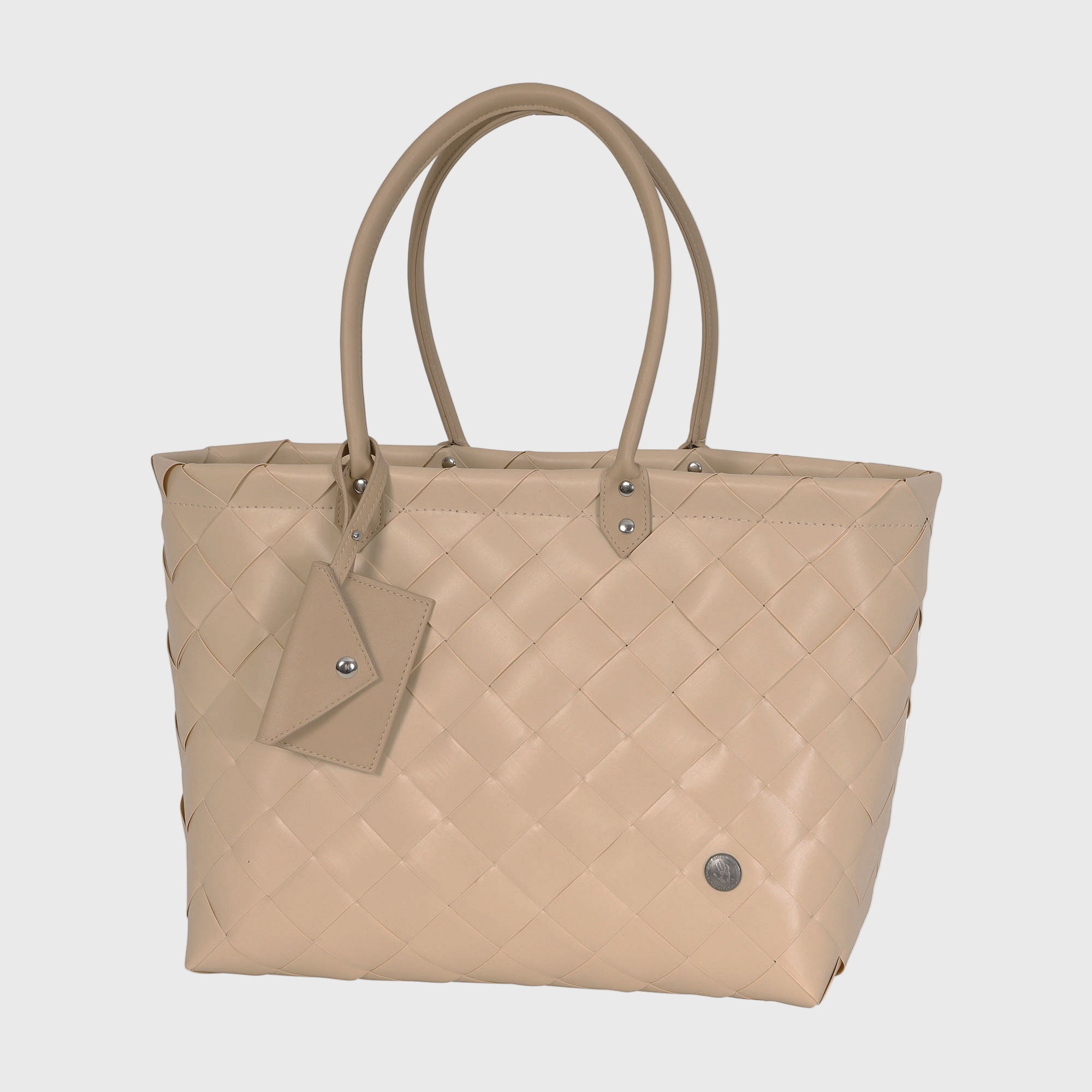 Chloe – S Handbag mit PU-Henkeln & Anhänger