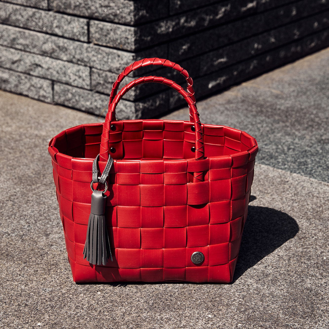 Mini Paris – Mini Shopper mit Riemen und PU-Quaste