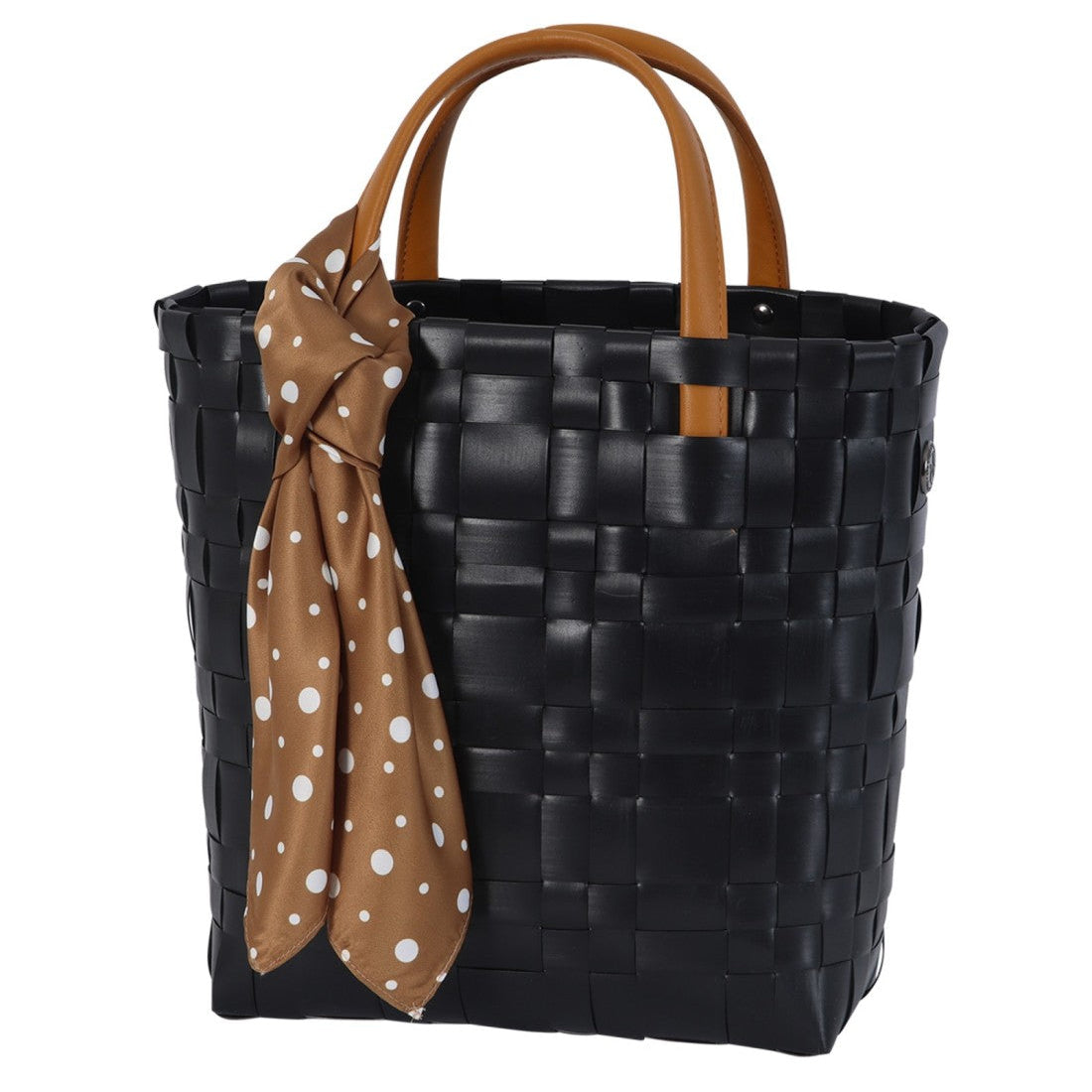 Bliss Mini – Tote mit PU-Griffen & Tuch