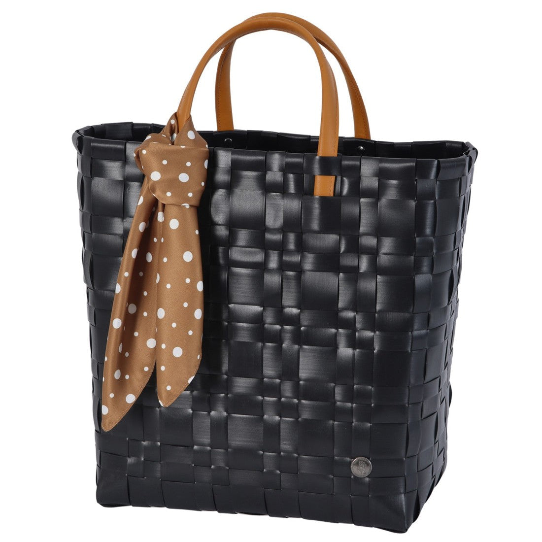 Bliss – Shopper mit PU-Griffen, Innenfach & Tuch