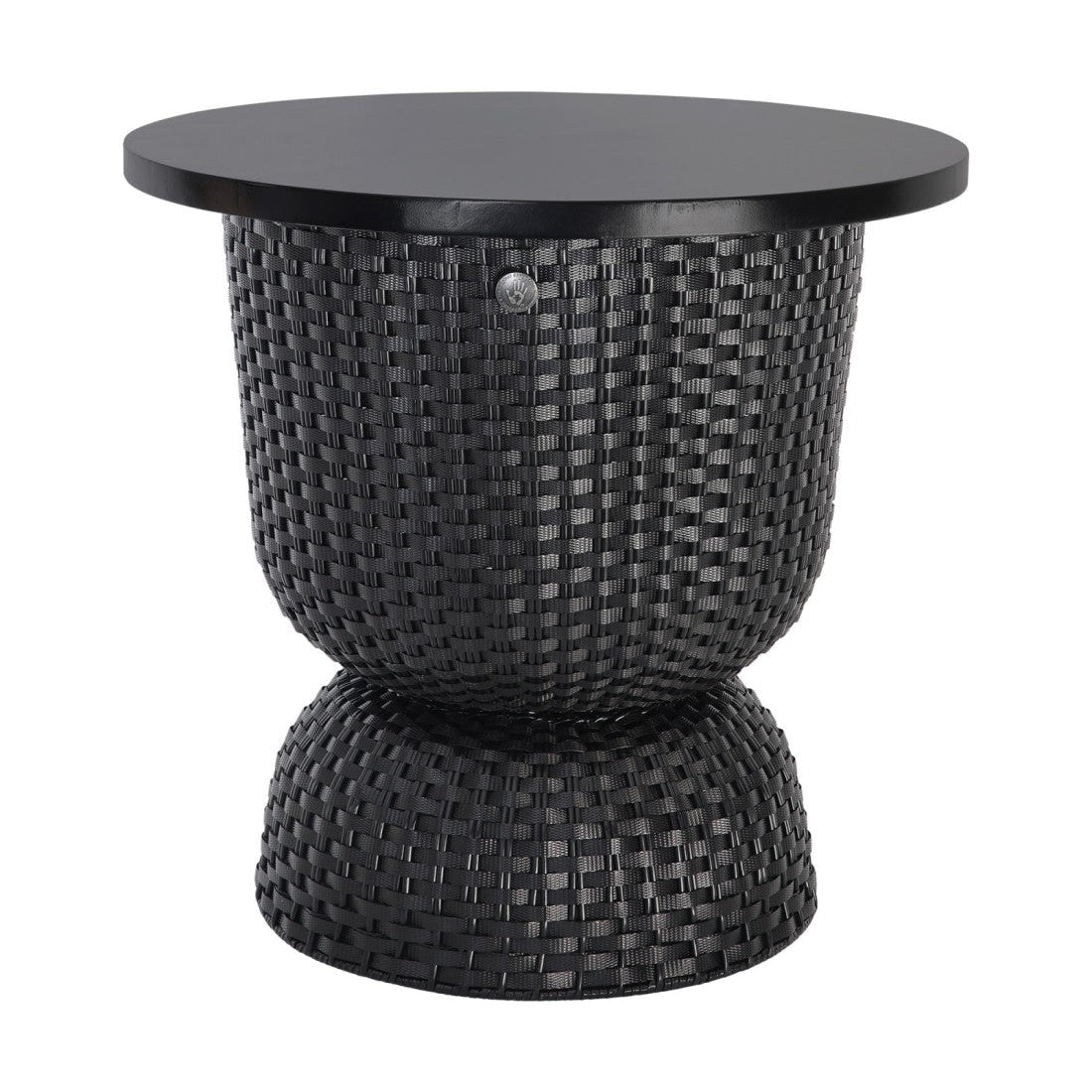 Twist Table – Beistelltisch mit Stauraum und Holzplatte