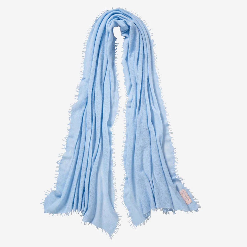 Schal aus Kaschmir in Blau Farben