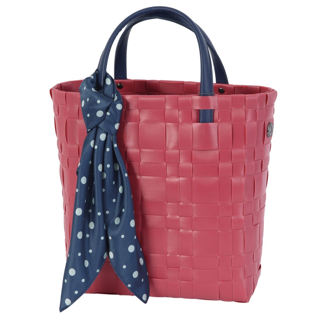 Bliss Mini – Tote mit PU-Griffen & Tuch