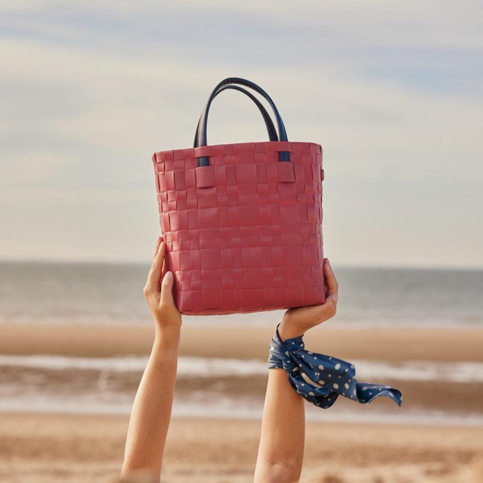 Bliss Mini – Tote mit PU-Griffen & Tuch