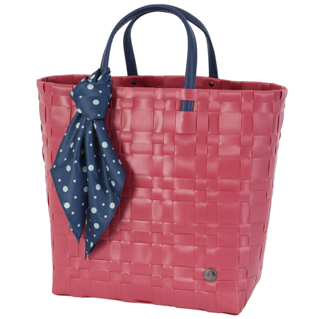 Bliss – Shopper mit PU-Griffen, Innenfach & Tuch