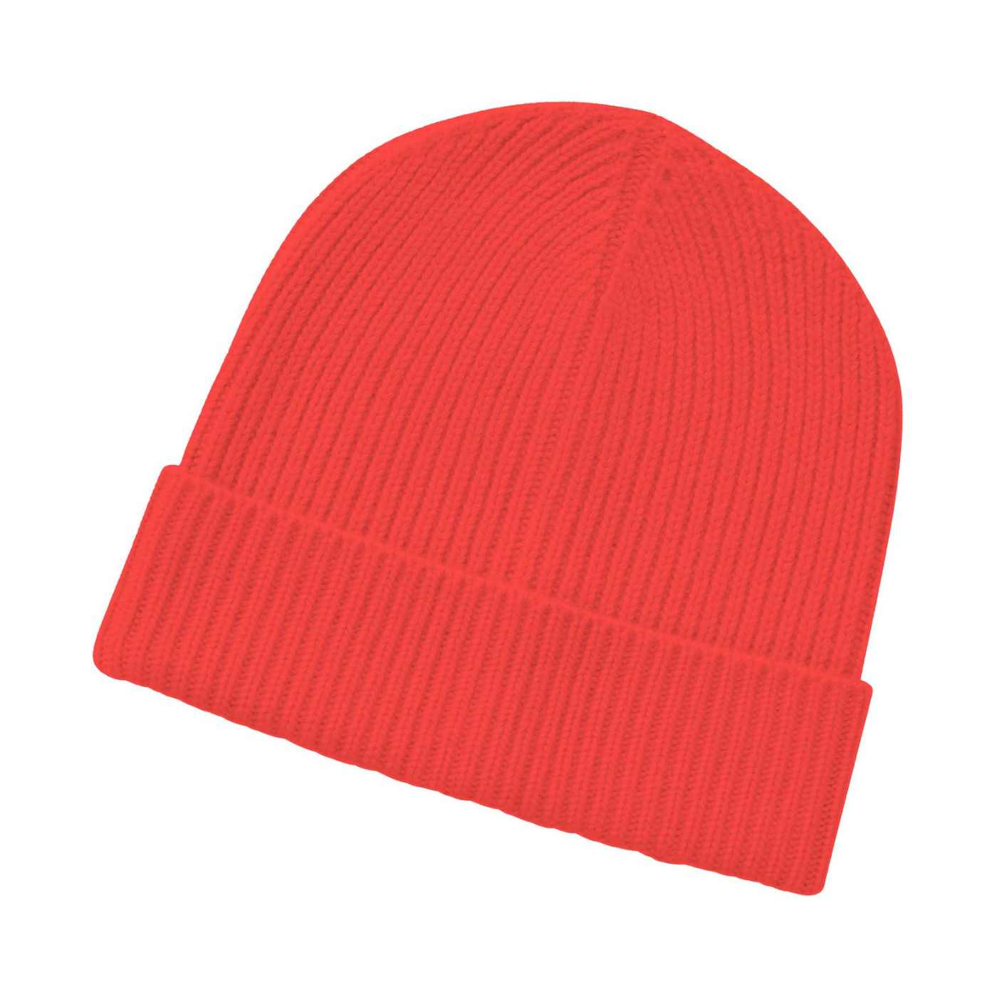 FRIEDA Beanie aus Kaschmirwolle in Rot Farben