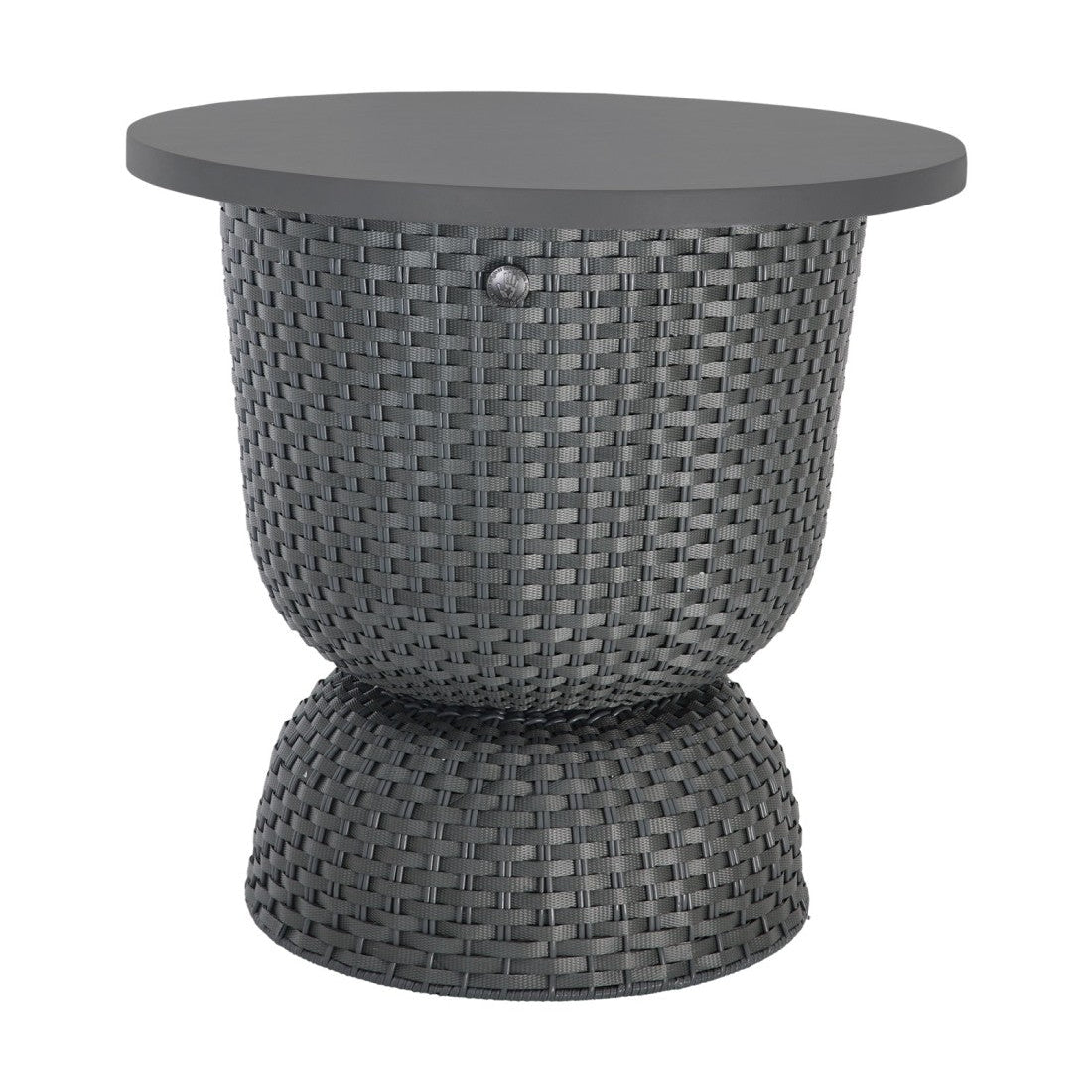 Twist Table – Beistelltisch mit Stauraum und Holzplatte