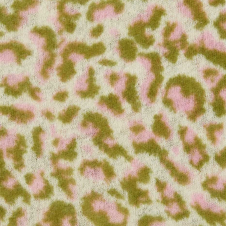 Tuch 3-Eck aus Kaschmir - Adria Leo Print